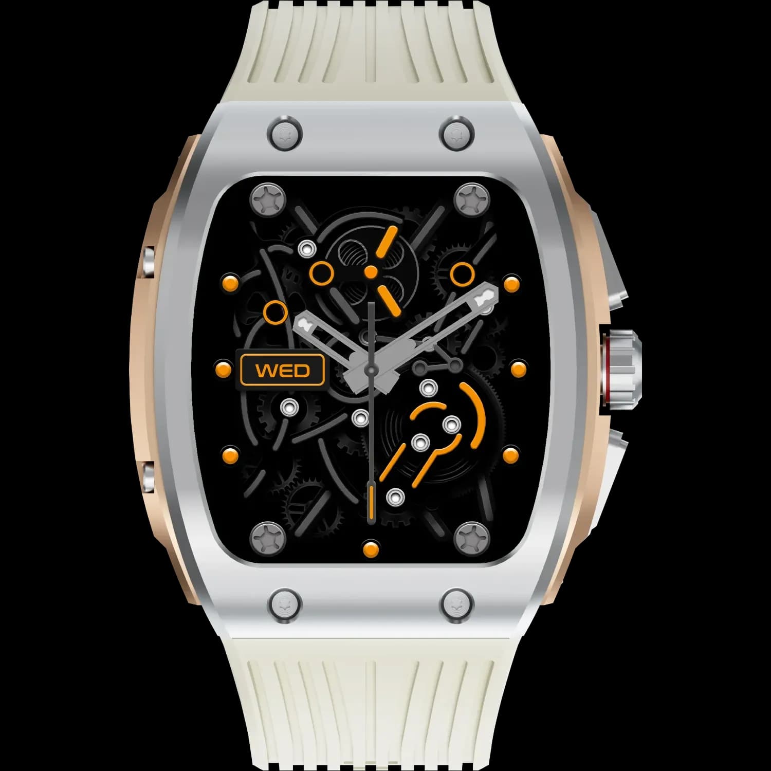 Green Lion Smart Watch - 1.76'' HD IPS Display - Silver — Blue 2