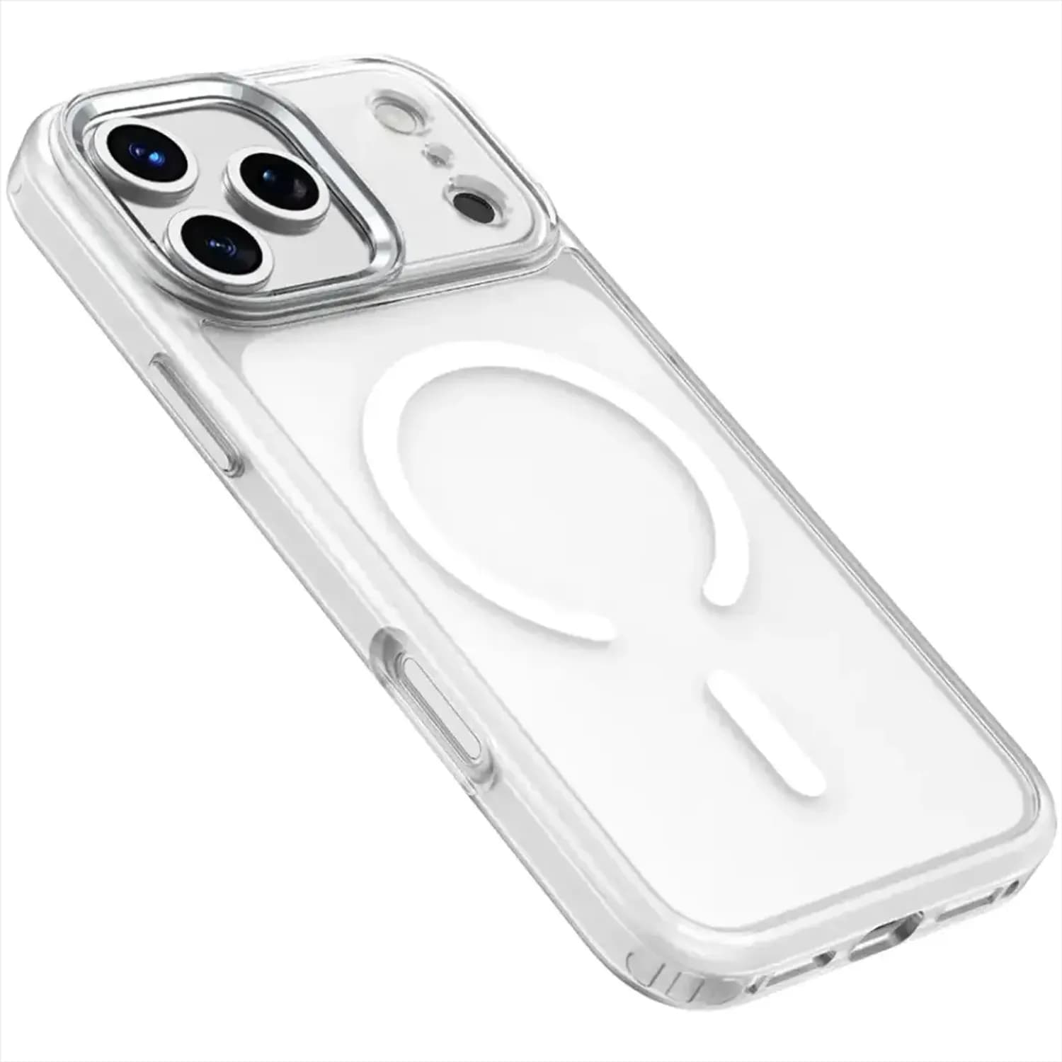 Green Lion MagSafe Case iPhone 17 Pro Max - Titan Silver 2
