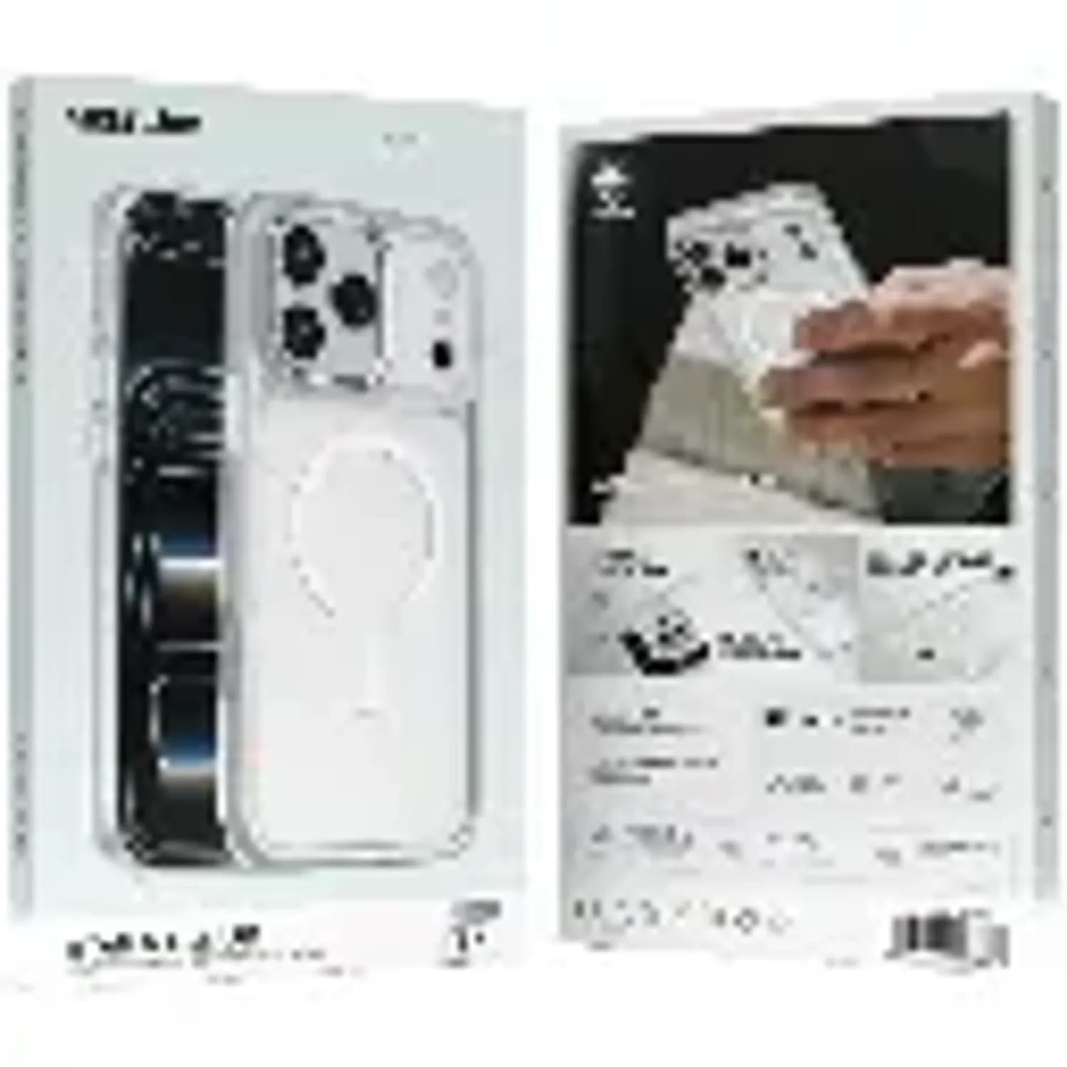 Green Lion MagSafe Case iPhone 17 Pro Max - Titan Silver 5
