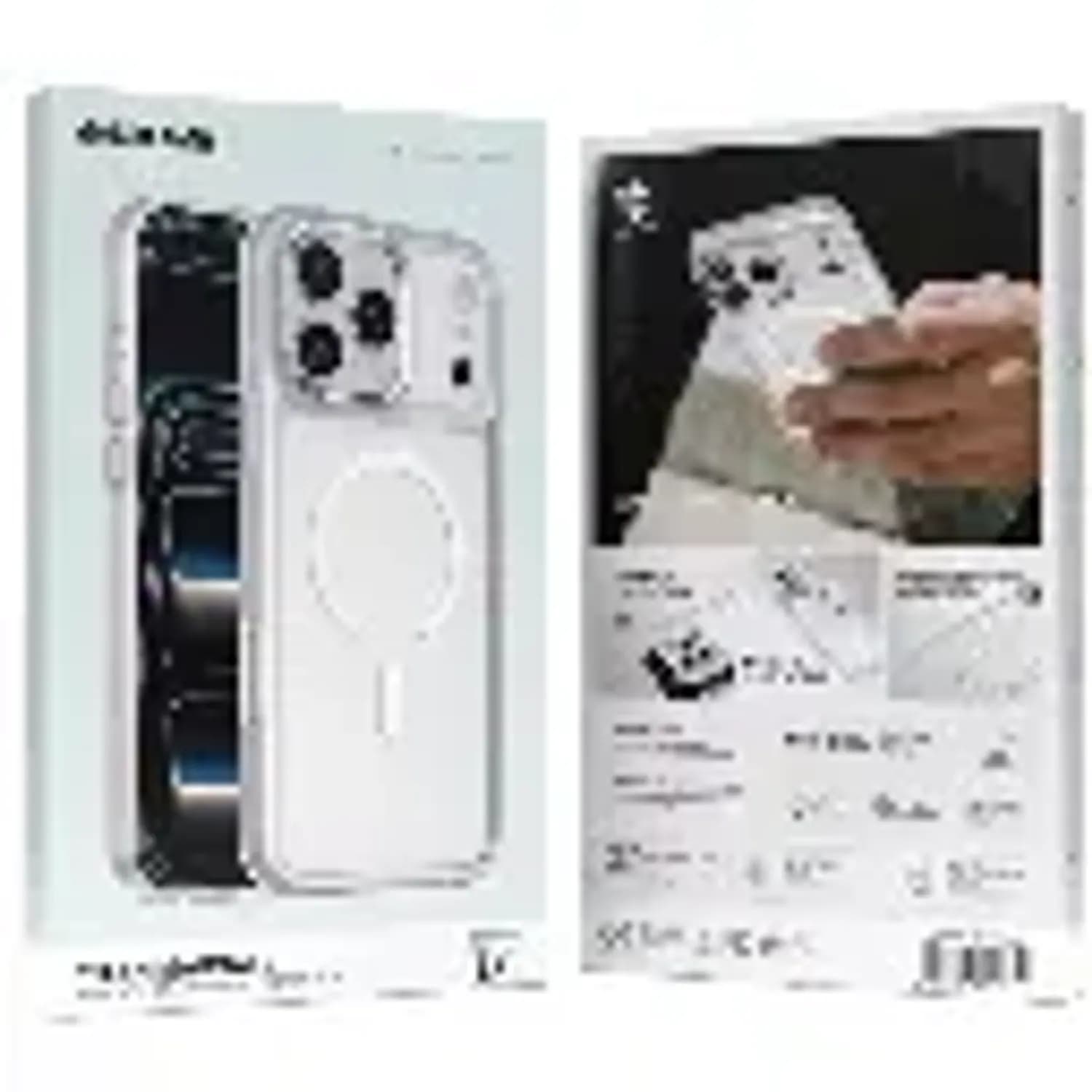 Green Lion Phone Case Titan - Military-Grade MagSafe, Silver 5