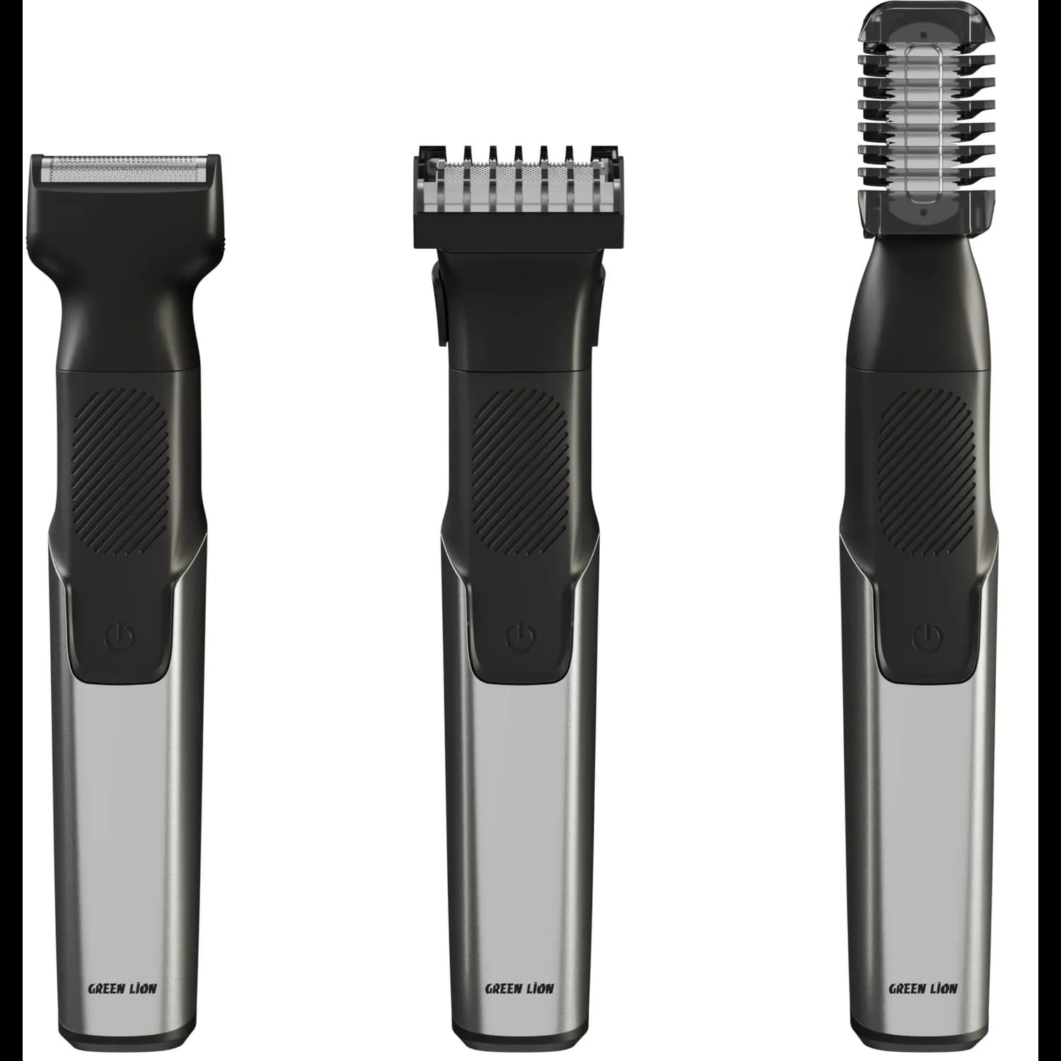 Green Lion Hair Trimmer - 3-in-1 Waterproof, Grey 1