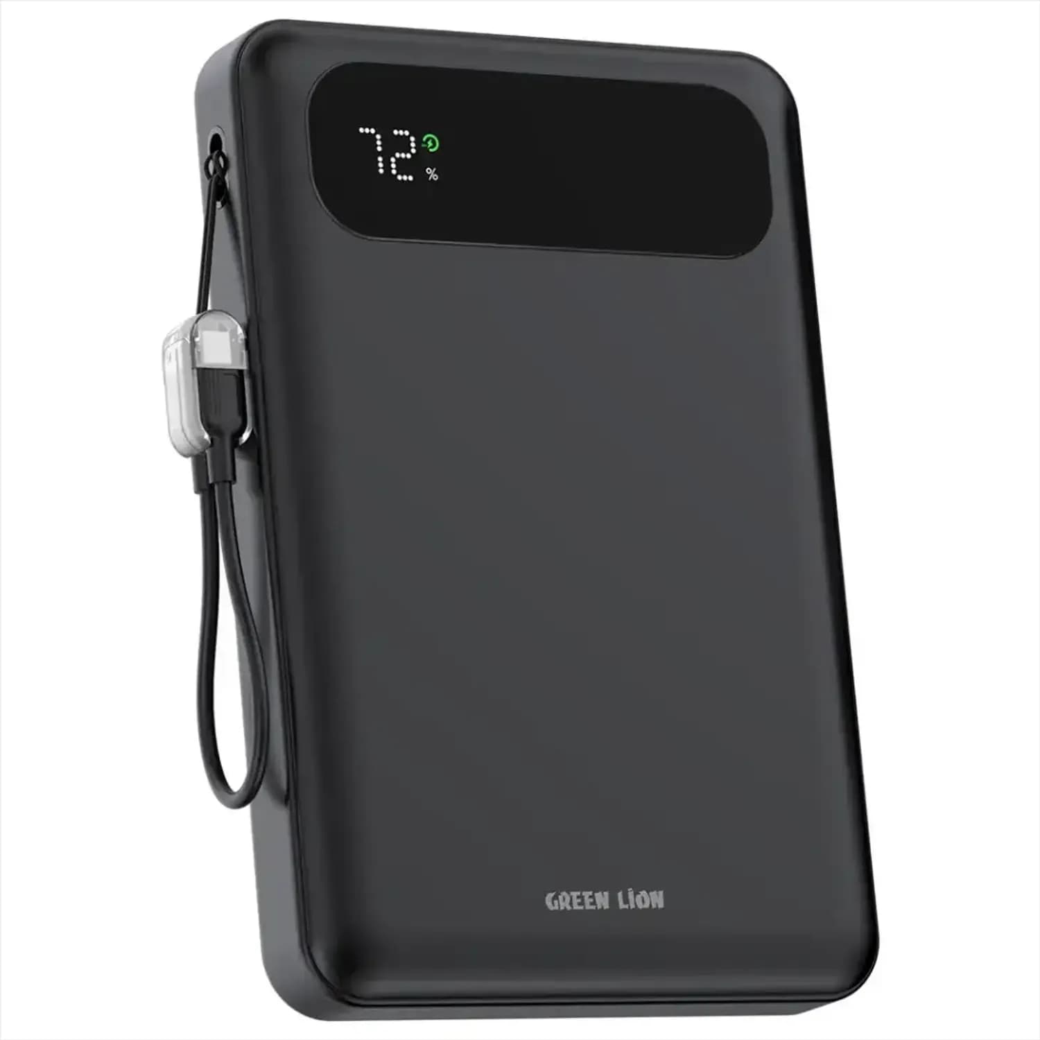 GREEN LION Power Bank TOLEDO 10000mAh 20W PD - USB-A & Dual USB-C, Black 1 GREEN LION Power Bank TOLEDO 10000mAh 20W PD - USB-A & Dual USB-C, Black 1