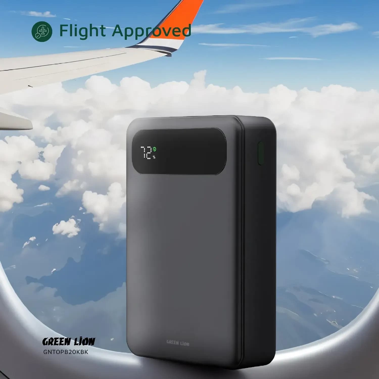 Green Lion Power Bank TOLEDO 20000mAh PD 20W - Black 3