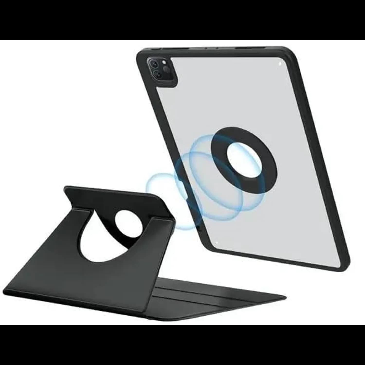 Green Lion Folio Case - Magnetic, Shockproof, Black 3