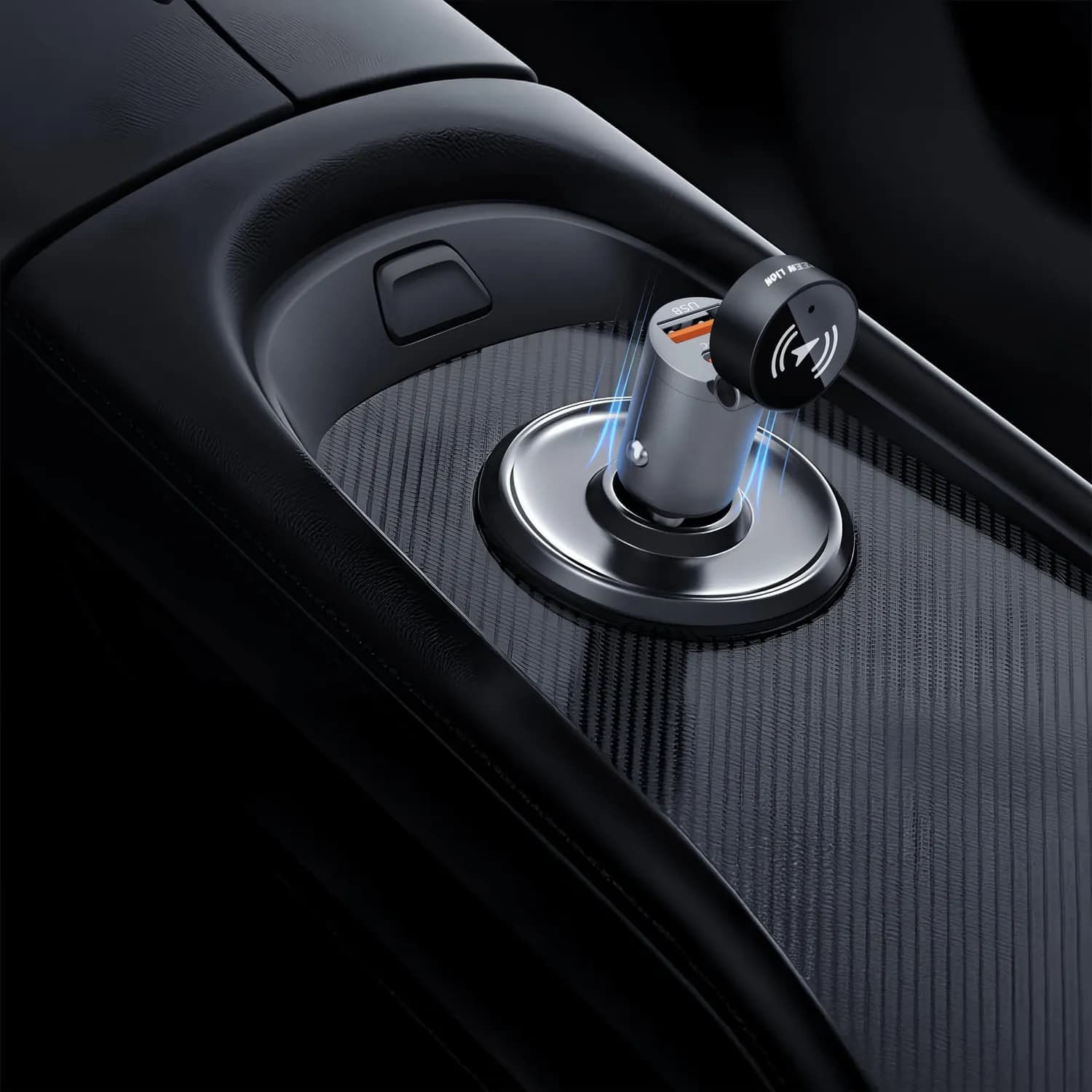 Green Lion Car Charger - Dual Port QC 3.0 & PD 30W, Black 5