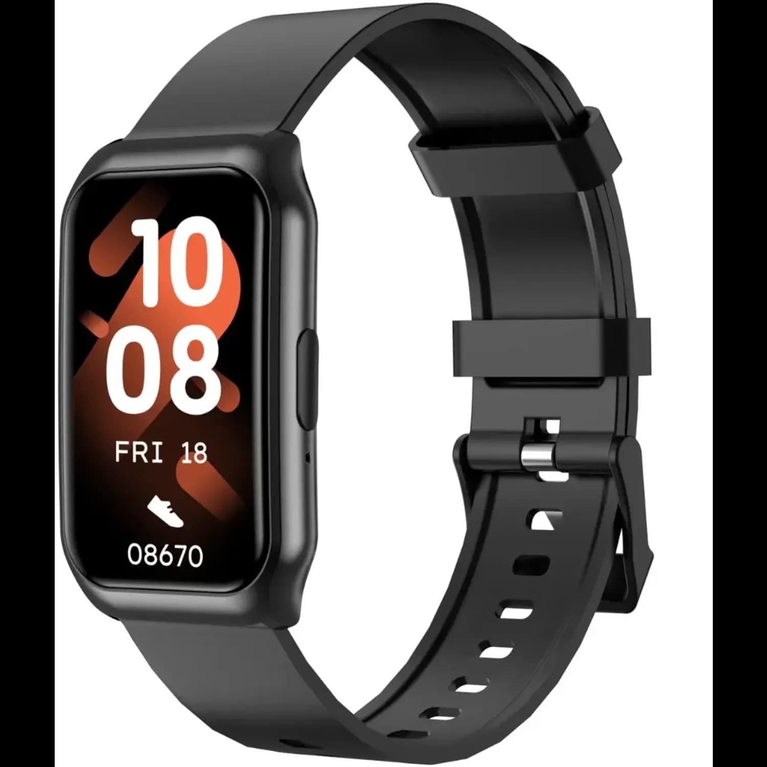 Green Lion Smart Watch Track Fit - Silver — Black 1 Green Lion Smart Watch Track Fit - Silver — Black 1
