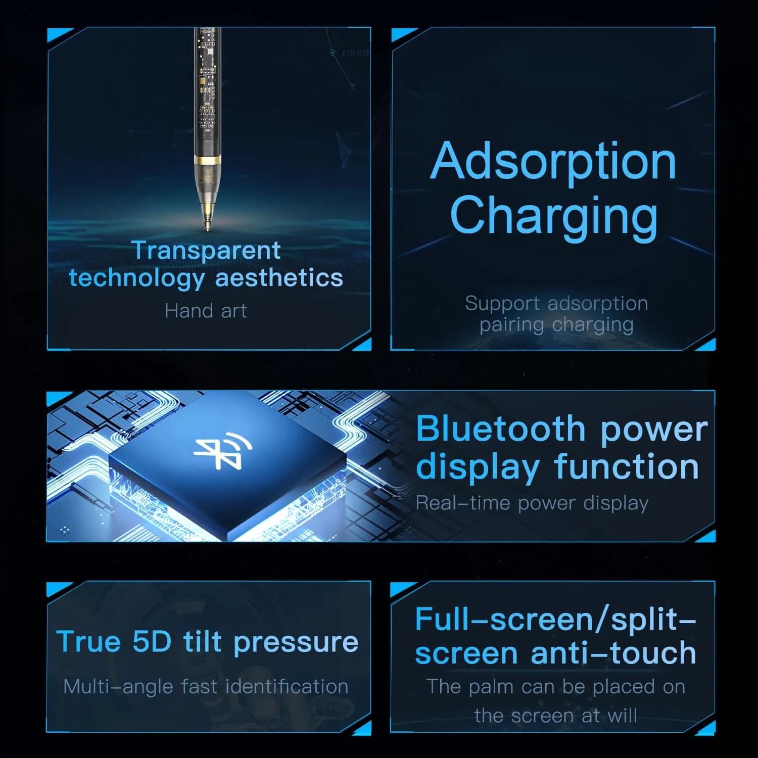 Green Lion Transparent Pen Pro - 125mAh, Bluetooth V5.3 3