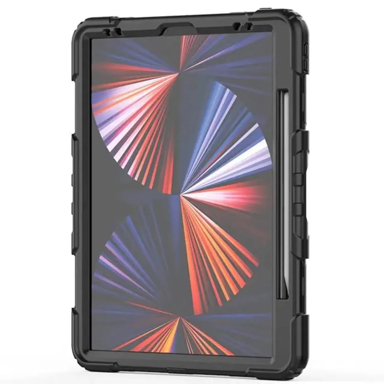 Green Lion TrioShield Case - Adjustable Handle, Black 3