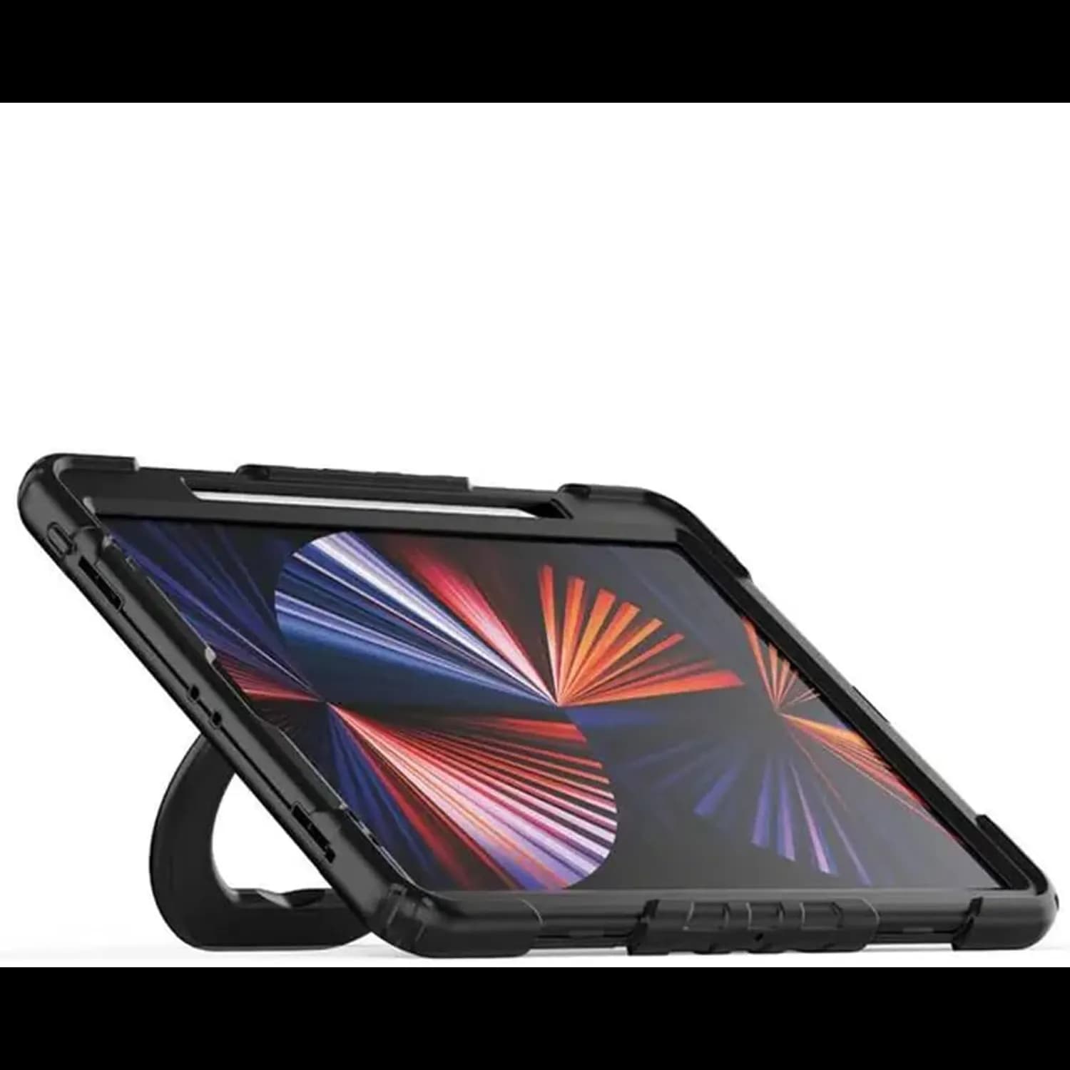 Green Lion TrioShield Case - Adjustable Handle, Black 4