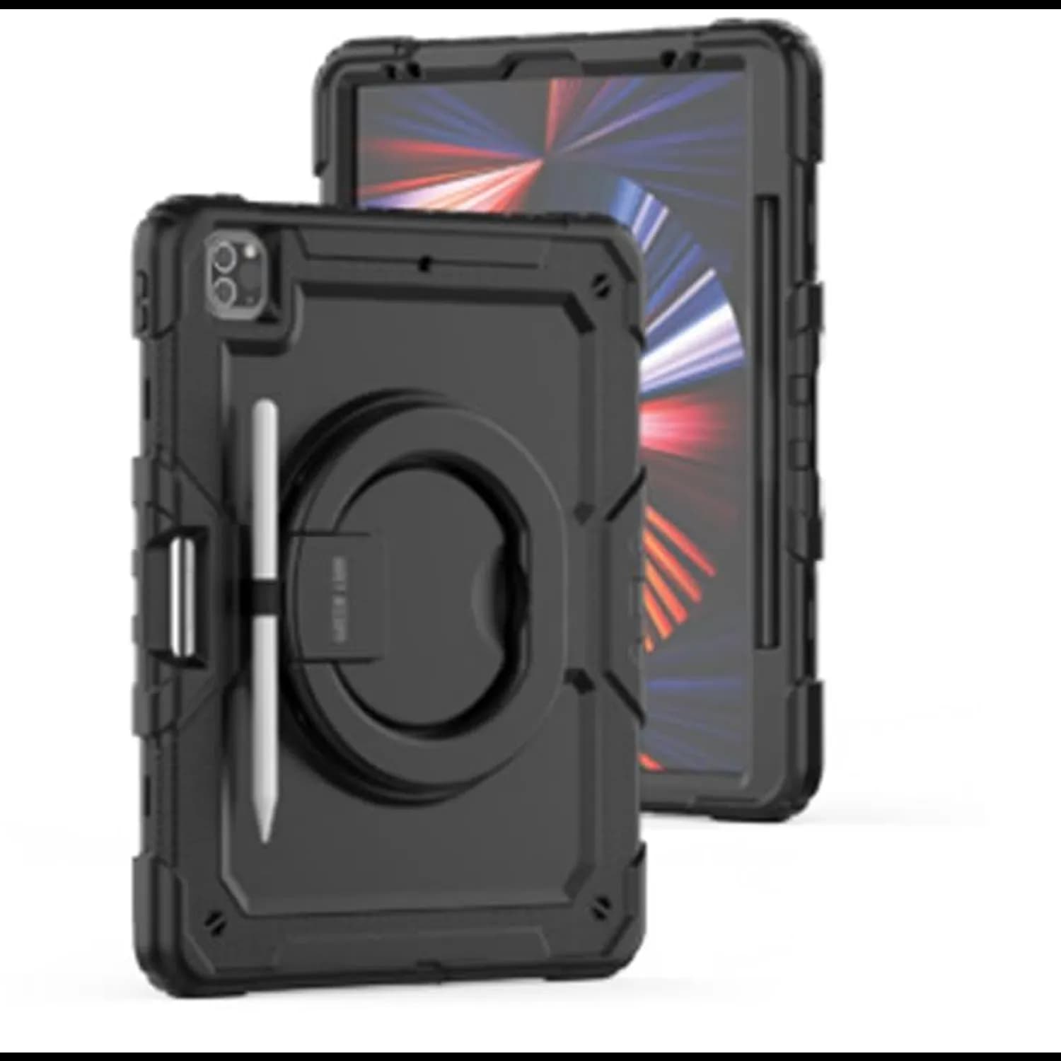 Green Lion TrioShield Case - Adjustable Handle, Black 5