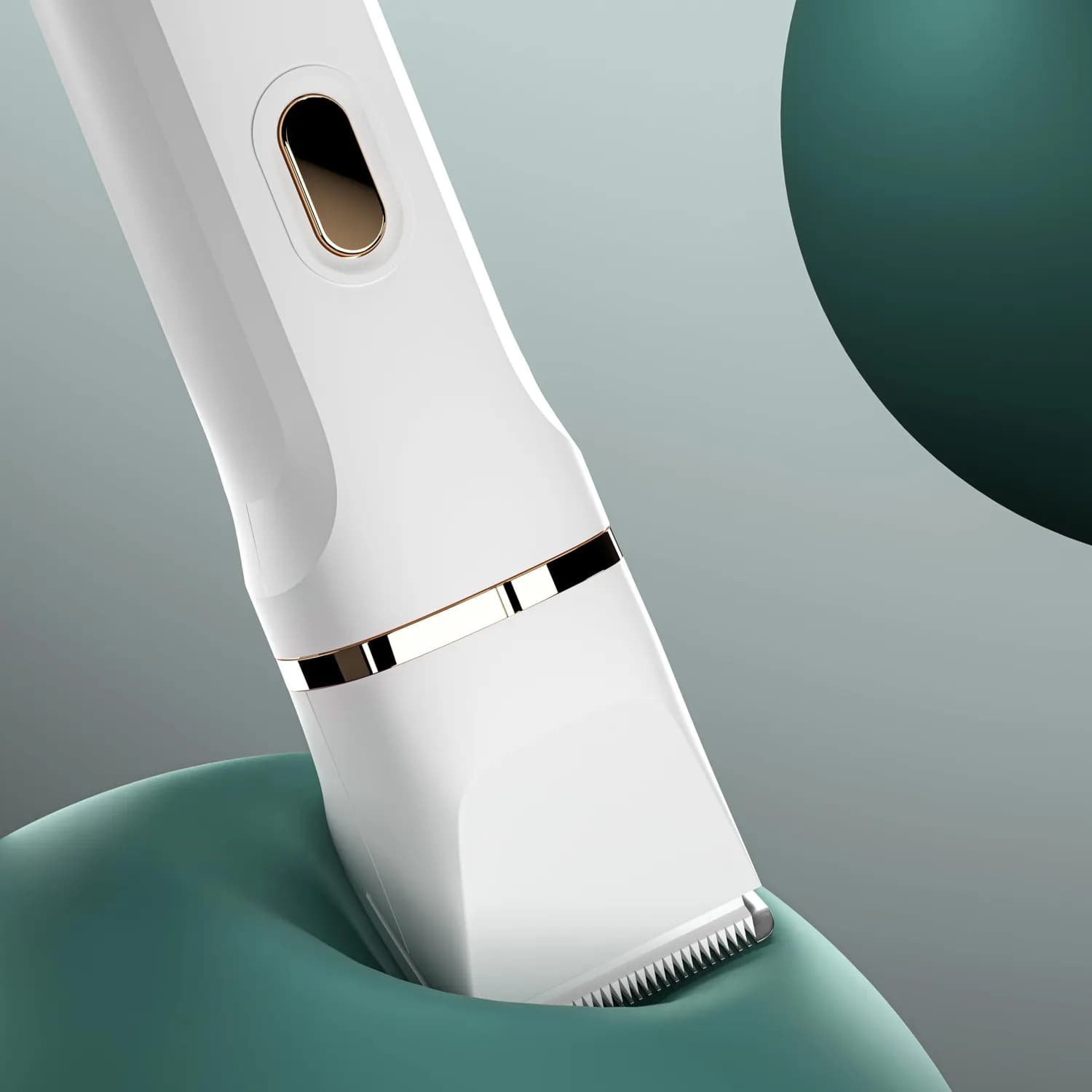 Green Lion Body Hair Trimmer Trim-X5 - Cordless, Waterproof, White 3