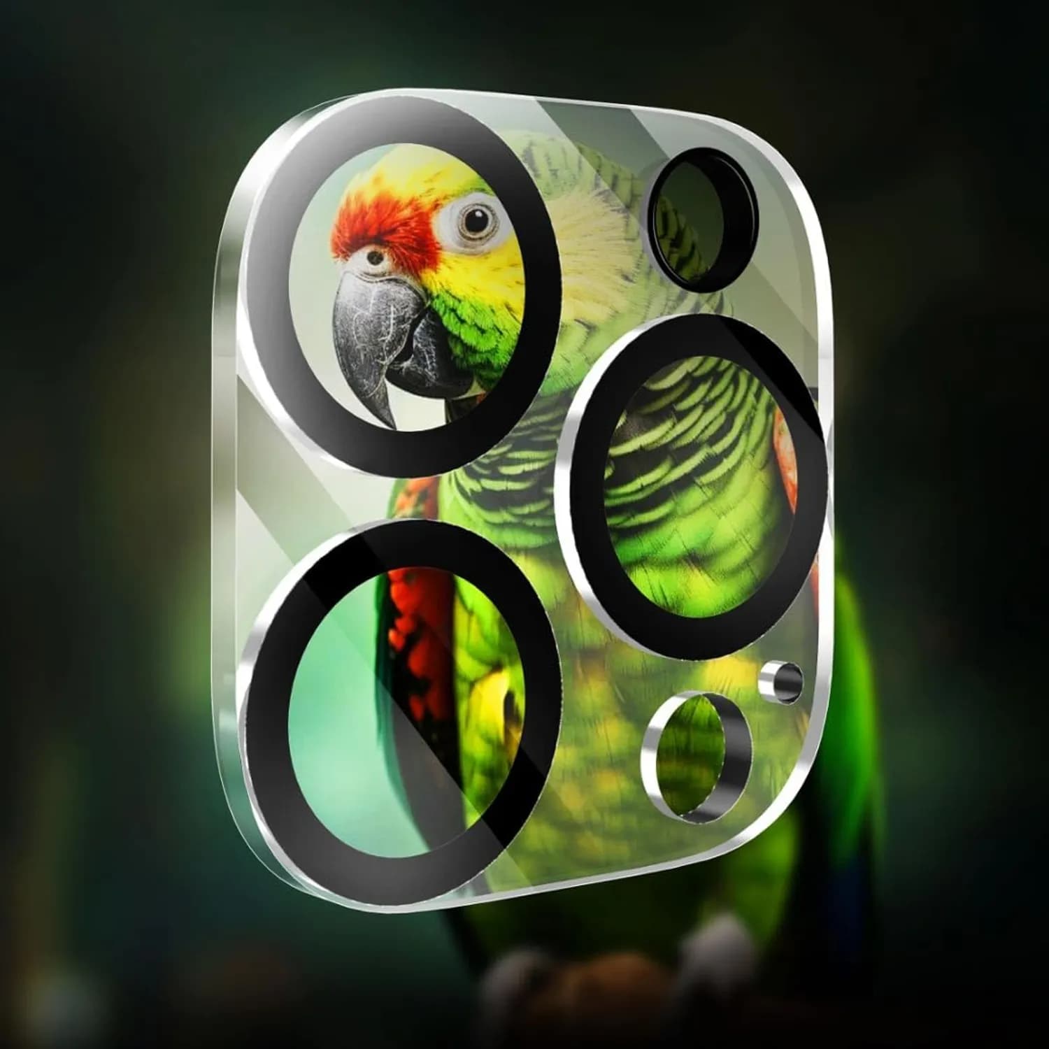 Green Lion Lens Protector iPhone 16 Pro/16 Pro Max - 9H Glass, Clear 3