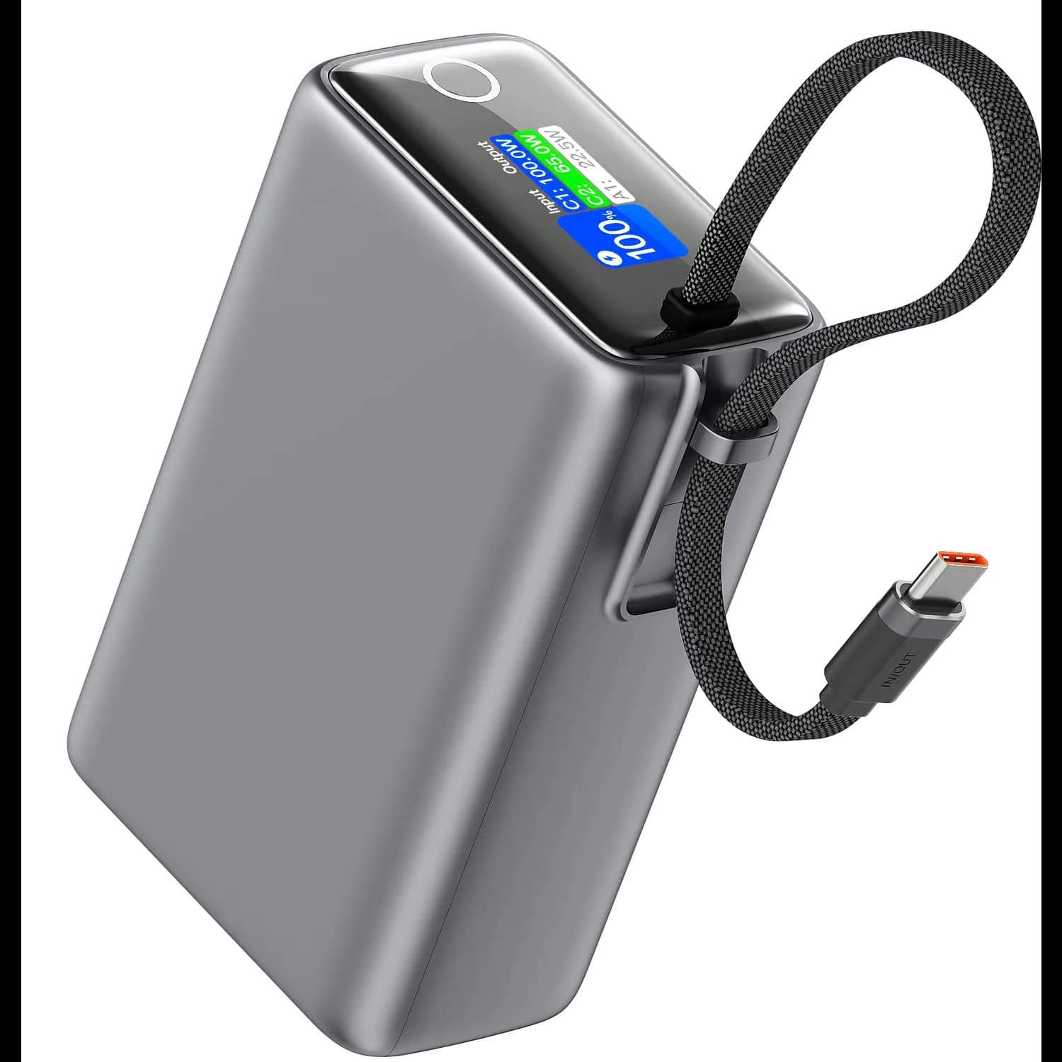 Green Lion Power Bank Tron X - 25000mAh 100W PD, Grey 1
