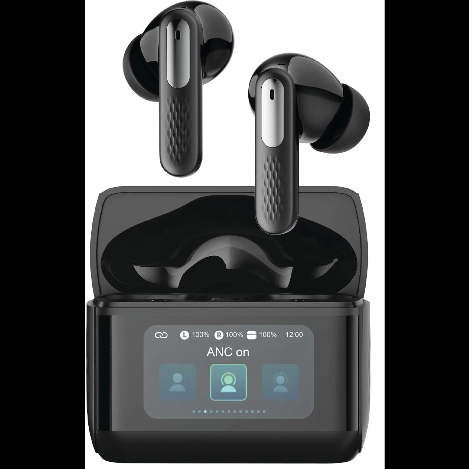 Green Lion Earbuds Smart Tune GNTWS84ANC - ANC, Touchscreen, Black 1 Green Lion Earbuds Smart Tune GNTWS84ANC - ANC, Touchscreen, Black 1