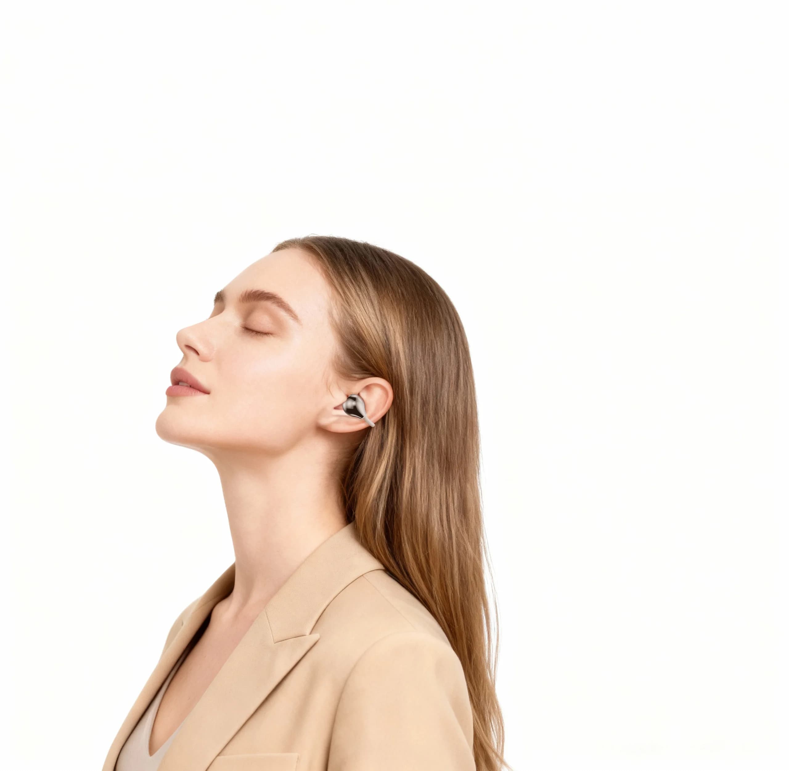 Green Lion Earbuds Salvador - Open Ear, Bluetooth 6.0, Beige 2