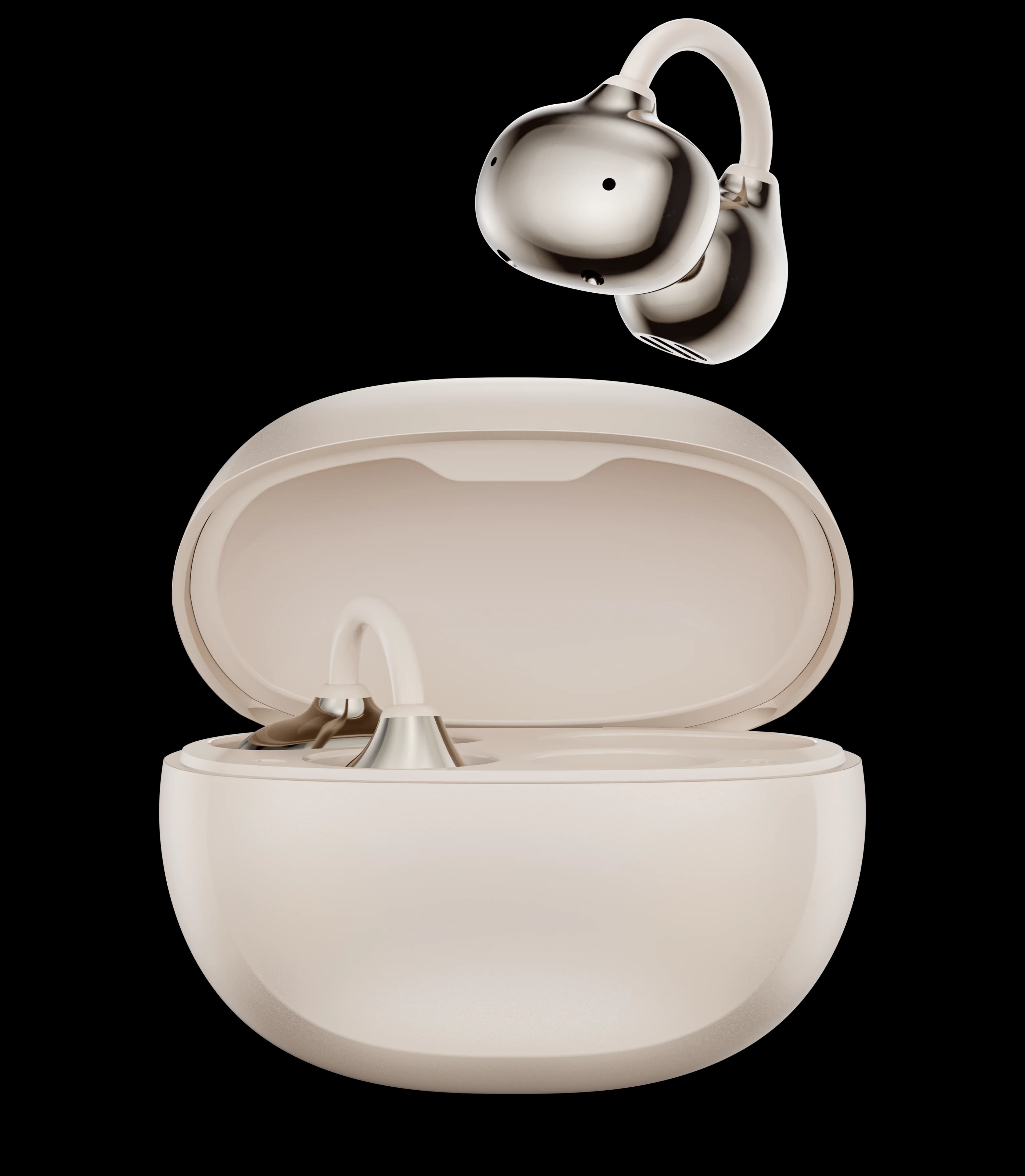Green Lion Earbuds Salvador - Open Ear, Bluetooth 6.0, Beige 3