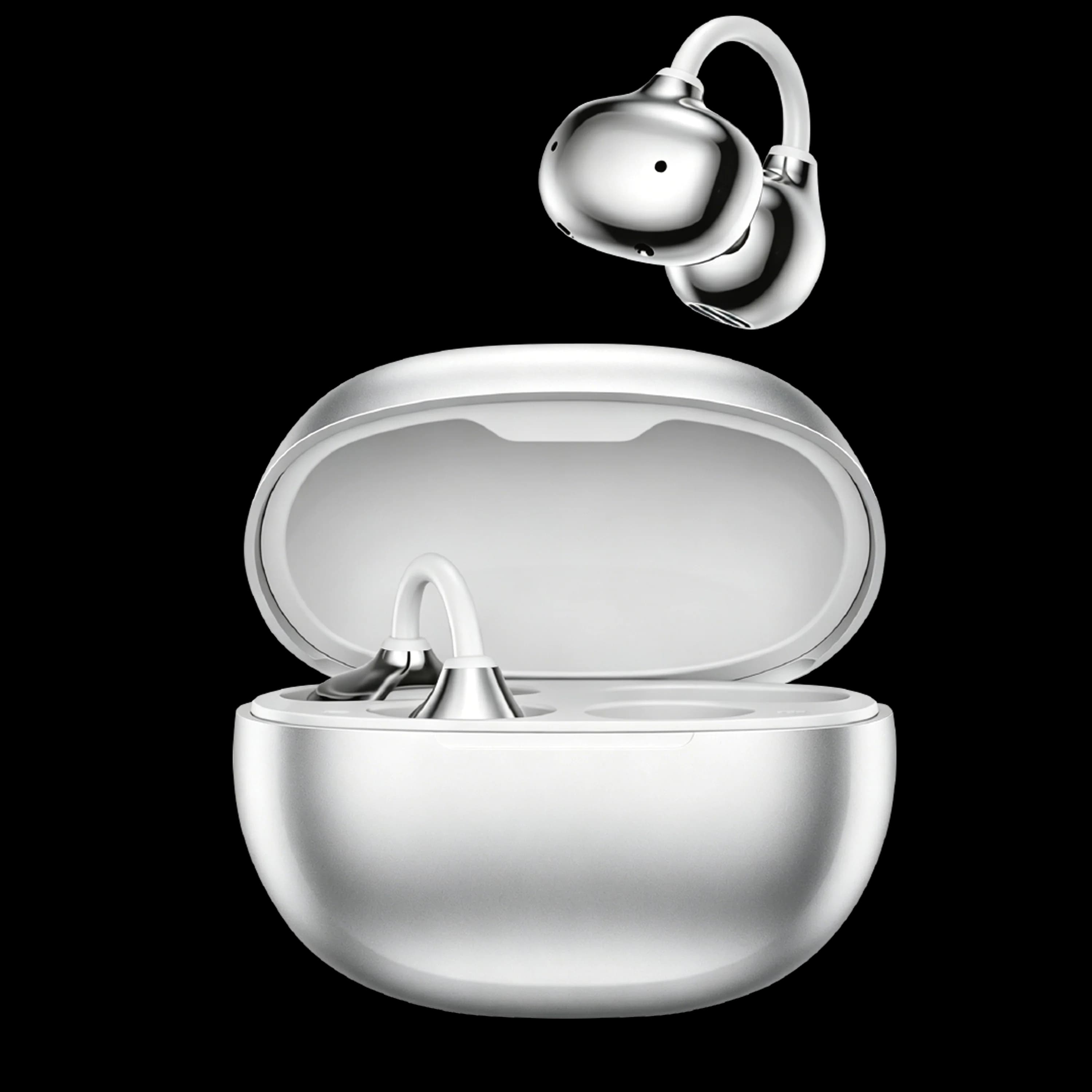 Green Lion Wireless Earbuds SALVADOR GNTWS87SBDSL - Silver 3