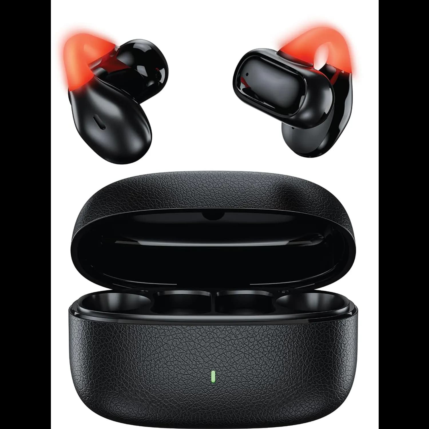 Green Lion Wireless Earbuds - Clip-On, Noise Cancelling, Black 4