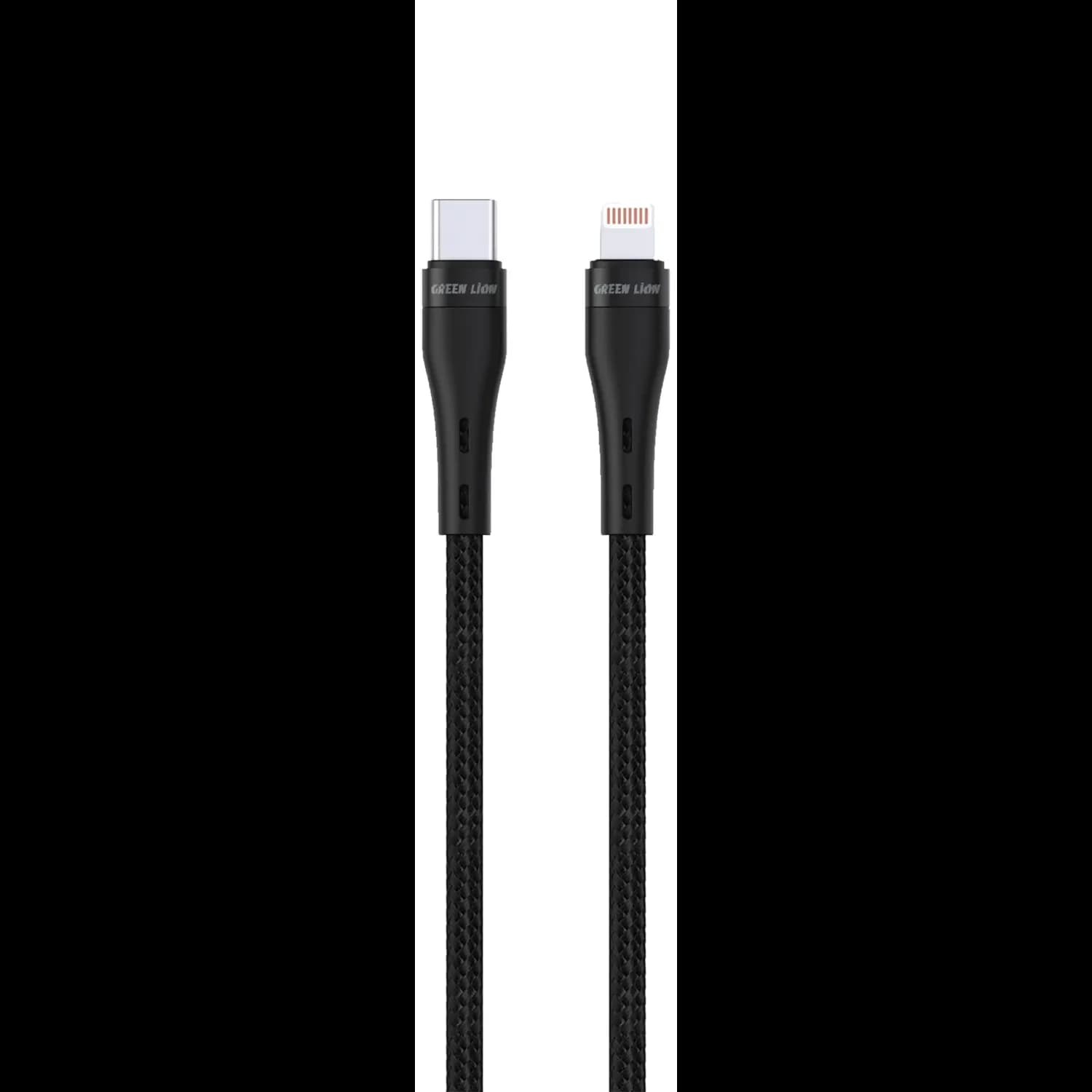 Green Lion USB-C Cable - 240W Fast Charging, Orange 1