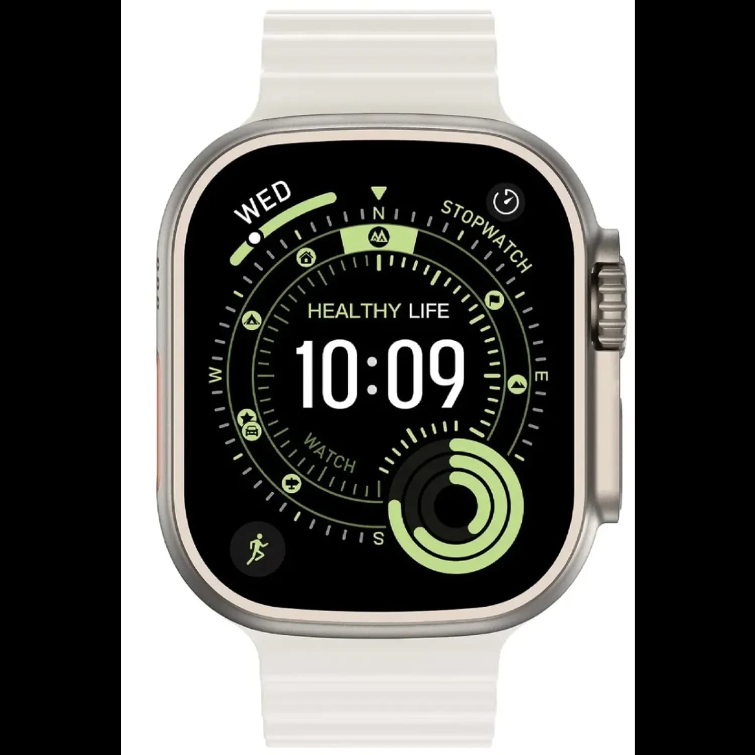 Green Lion Smart Watch Communicate 49 - 49mm, Silver — Silver 1 Green Lion Smart Watch Communicate 49 - 49mm, Silver — Silver 1