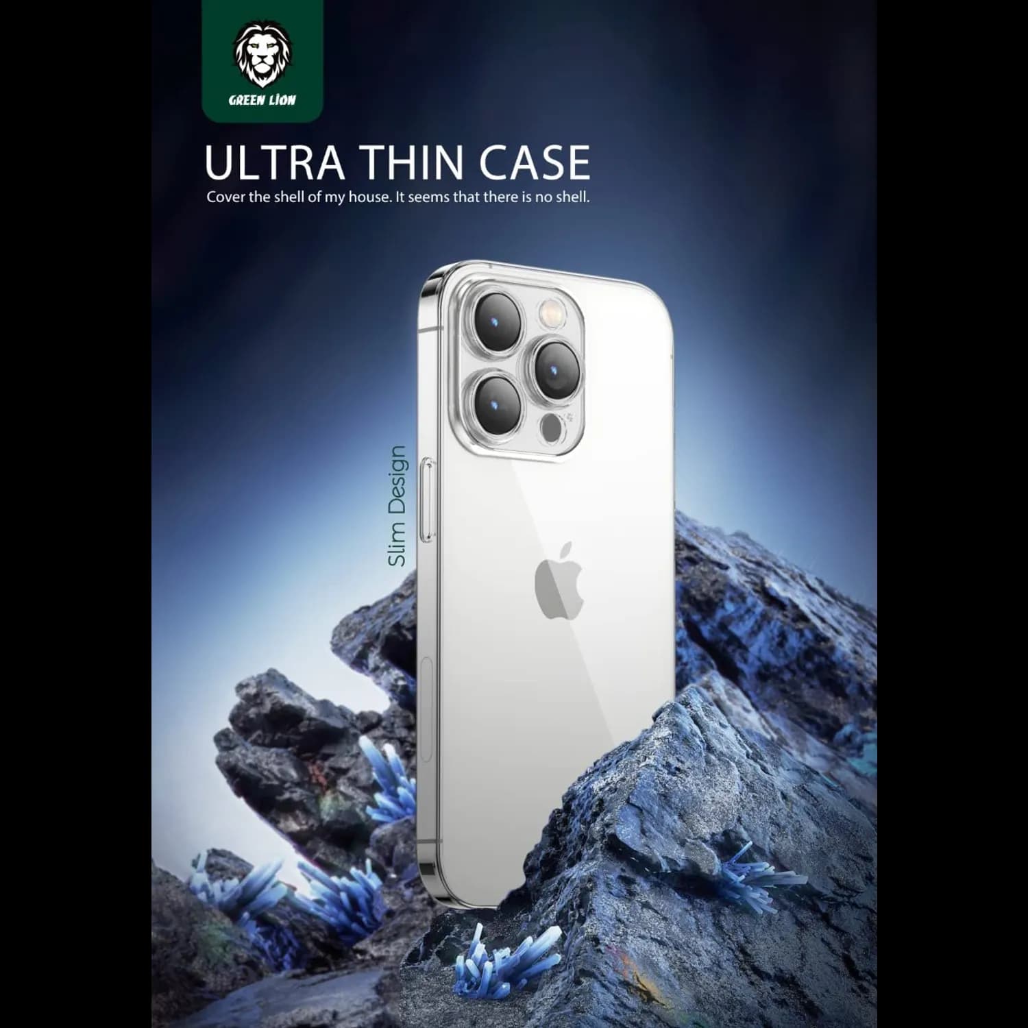 Green Lion MagSafe Case iPhone 16 Pro - Ultra Slim Matte, Desert Titanium 3