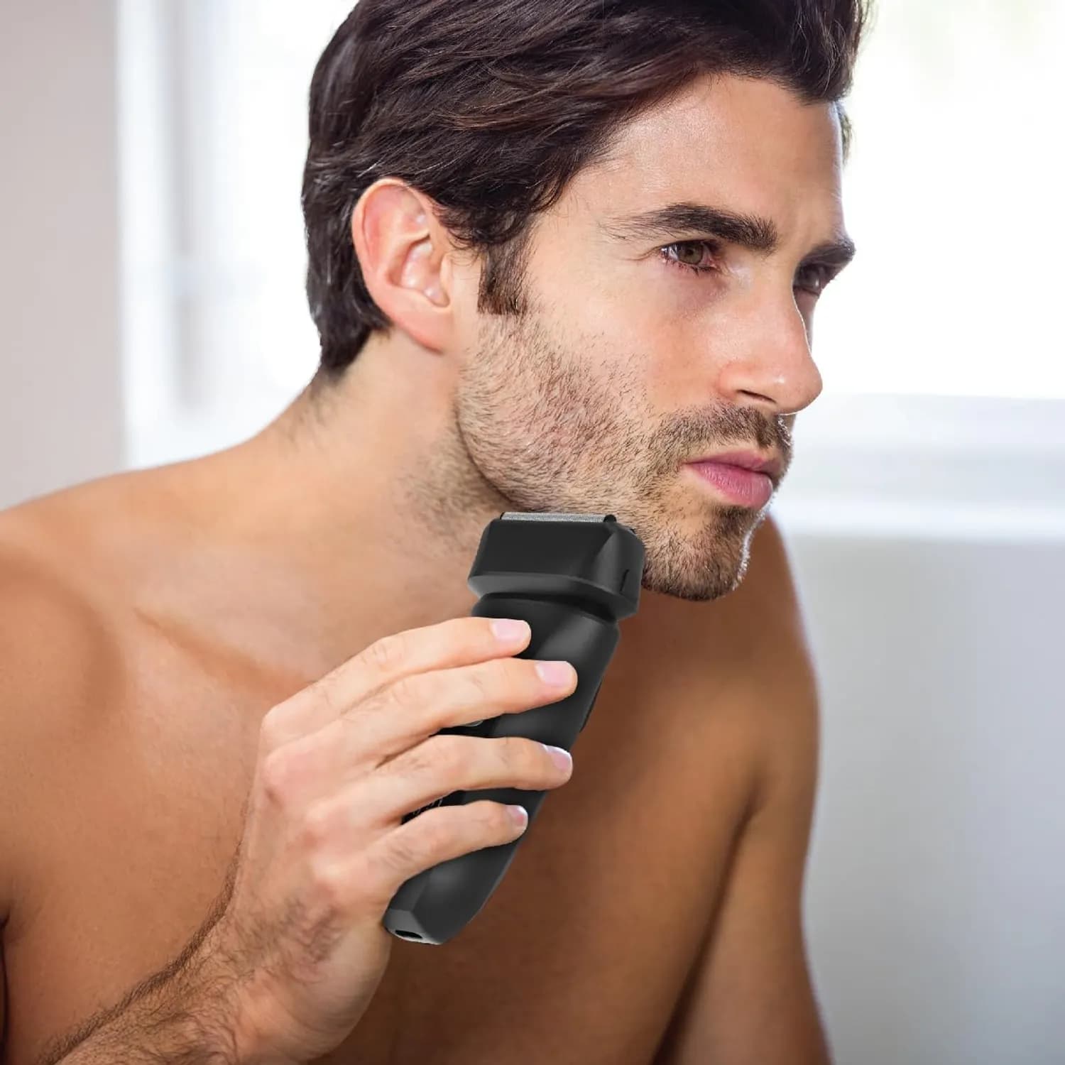 Green Lion Men's Shaver Ultra Glide Pro - IPX7 Waterproof, Black 3