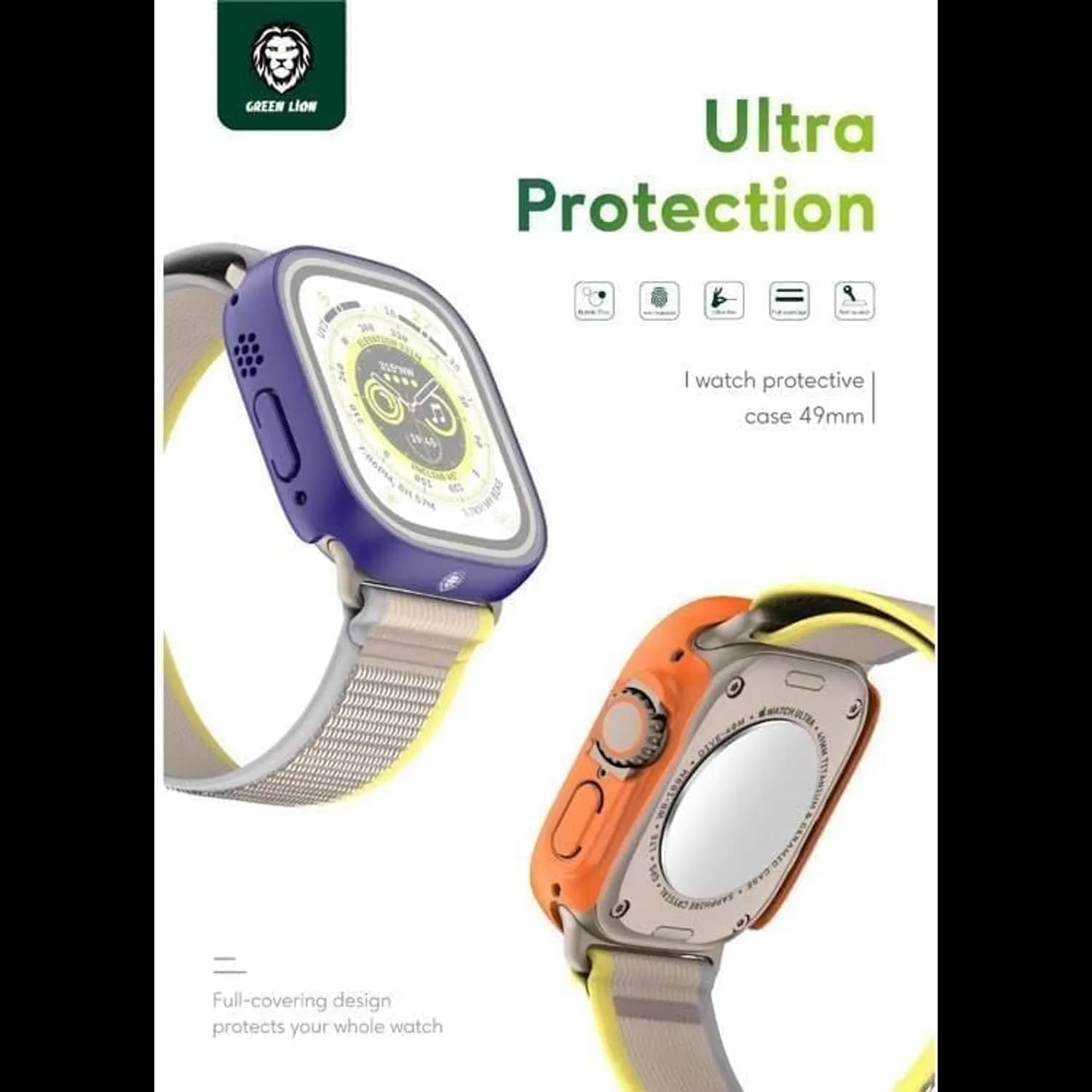 Green Lion Ultra-Thin Case iPhone 14 Pro Max - Camera Protection, Clear 3