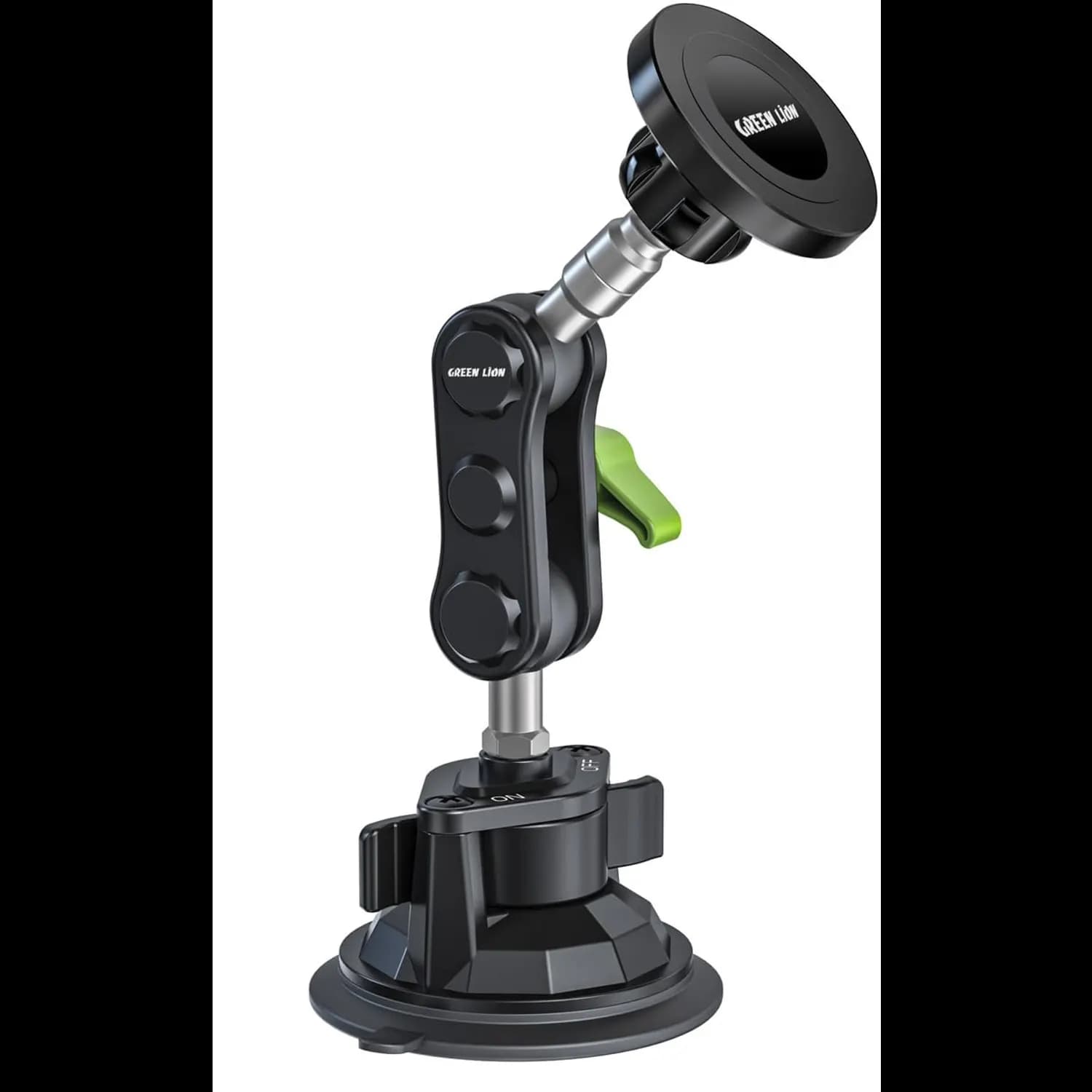Green Lion Phone Stand - MagSafe Compatible, Windshield Mount 1