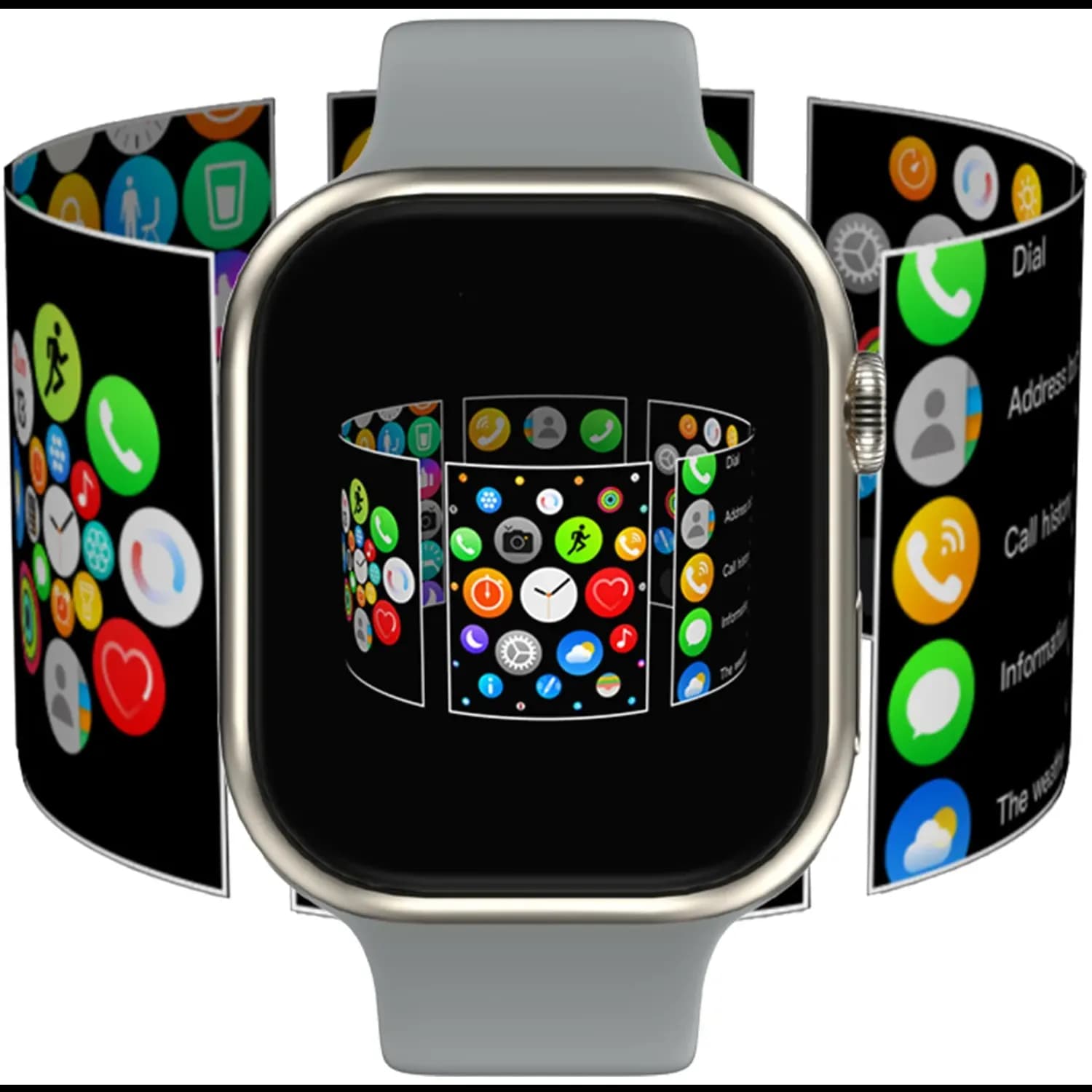 Green Lion Smart Watch Ultimate 46 - Silver — Silver 2