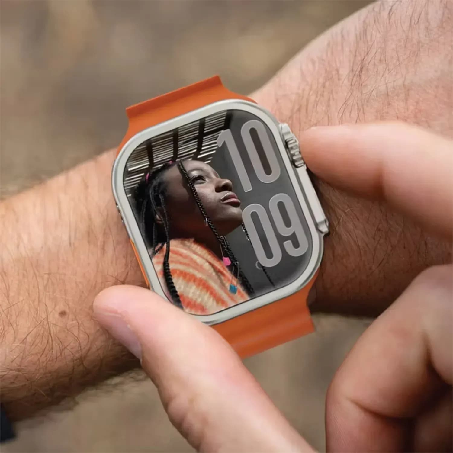 Green Lion Smart Watch ULTRA LITE - 2.01" TFT IPS, Titanium — Titanium 2