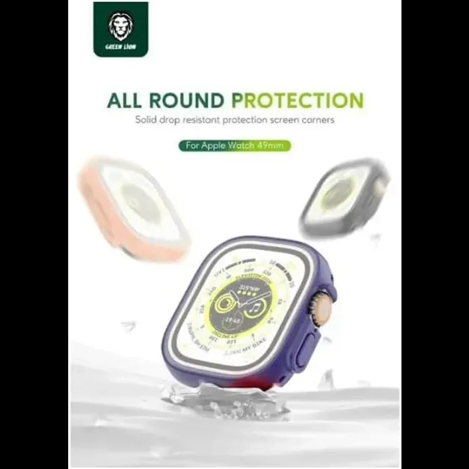 Green Lion Protective Case Apple Watch Ultra 49mm - Purple 4
