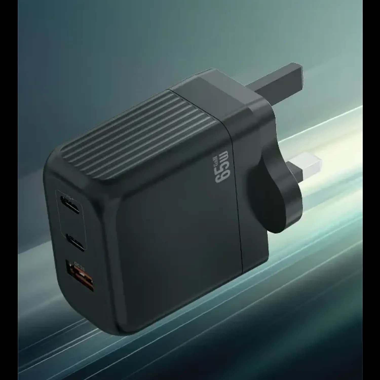 GREEN LION Wall Charger - 65W PD+QC, Black 3