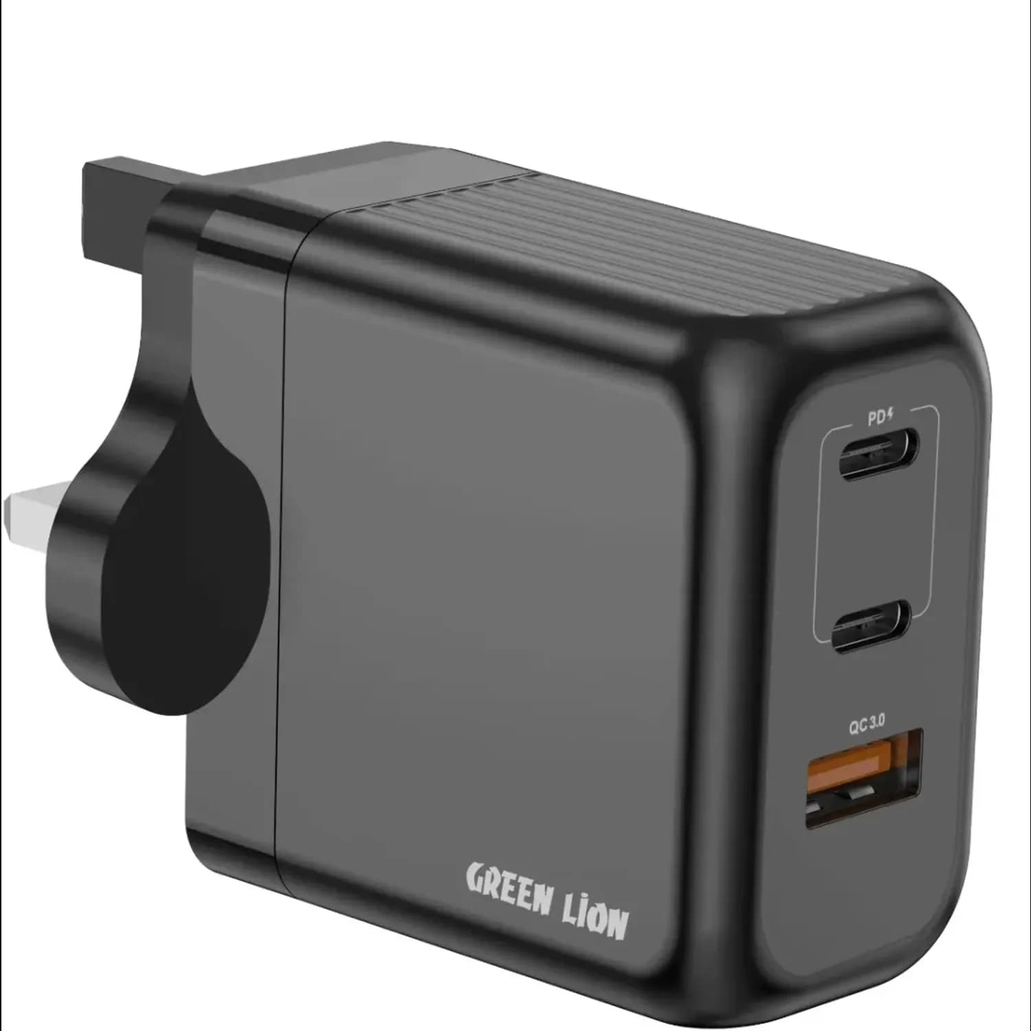 GREEN LION Wall Charger - 65W PD+QC, Black 1 GREEN LION Wall Charger - 65W PD+QC, Black 1