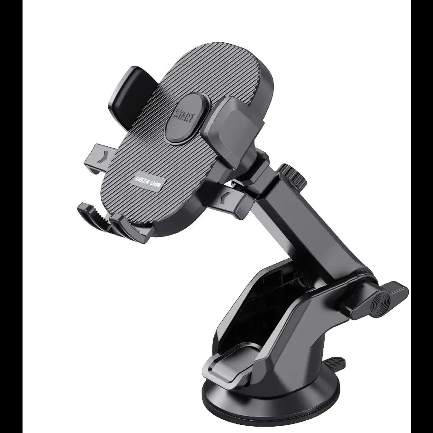 Green Lion Car Phone Holder - 360° Rotation, Black 1