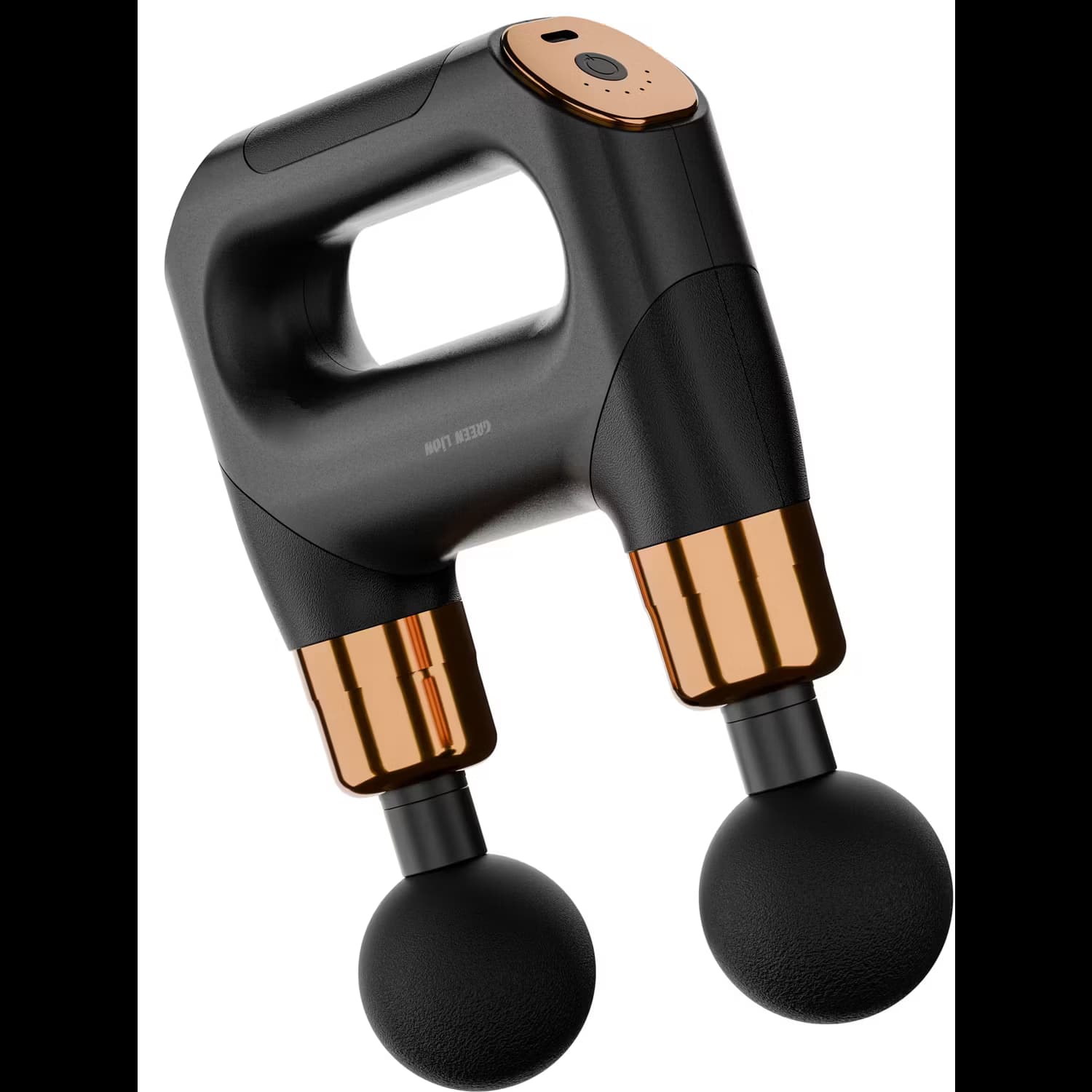 Green Lion Massage Gun - Dual Head, 6 Speeds, Black 5