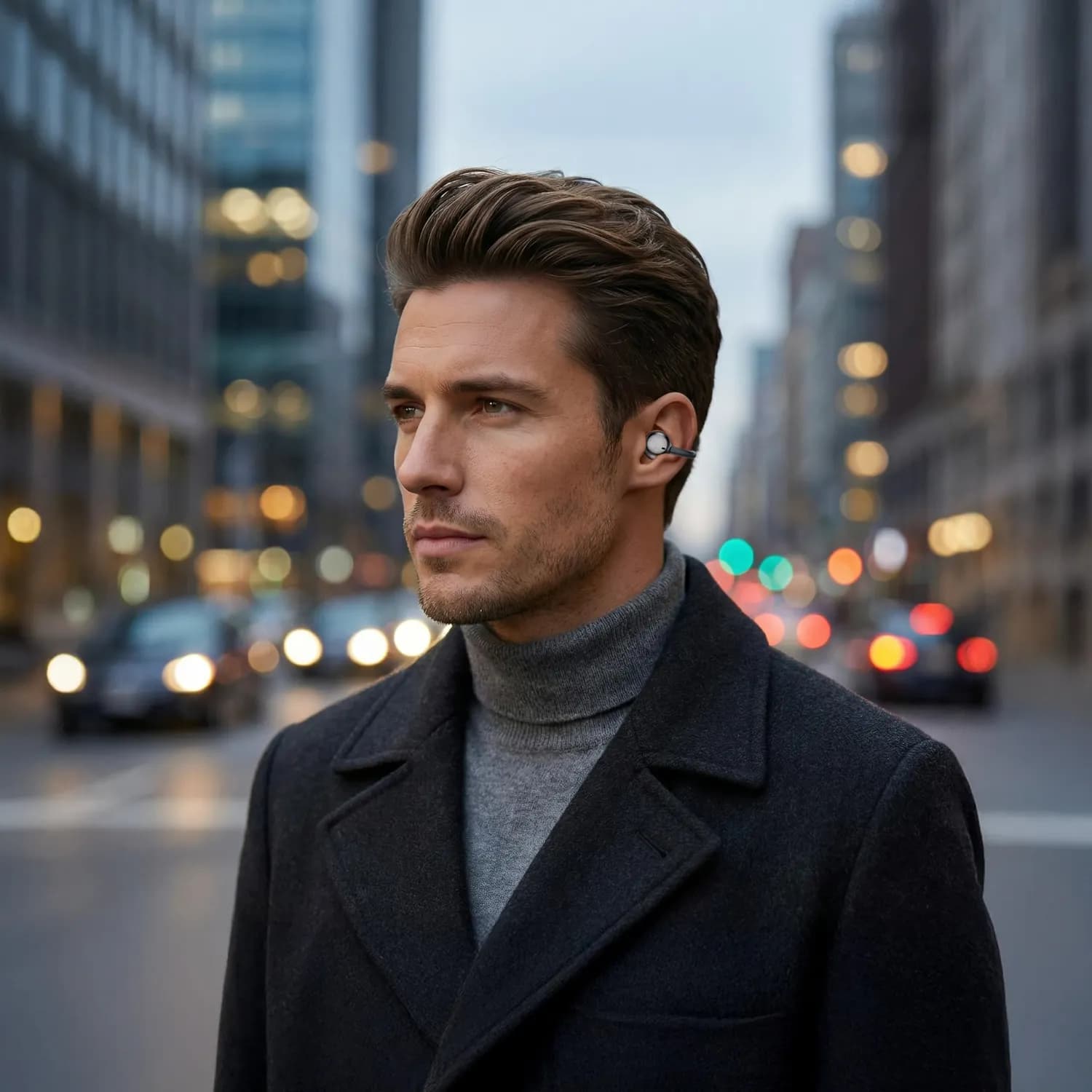 Green Lion Wireless Earbuds VENICE - Bluetooth 6.0, Touch Control, Black 2