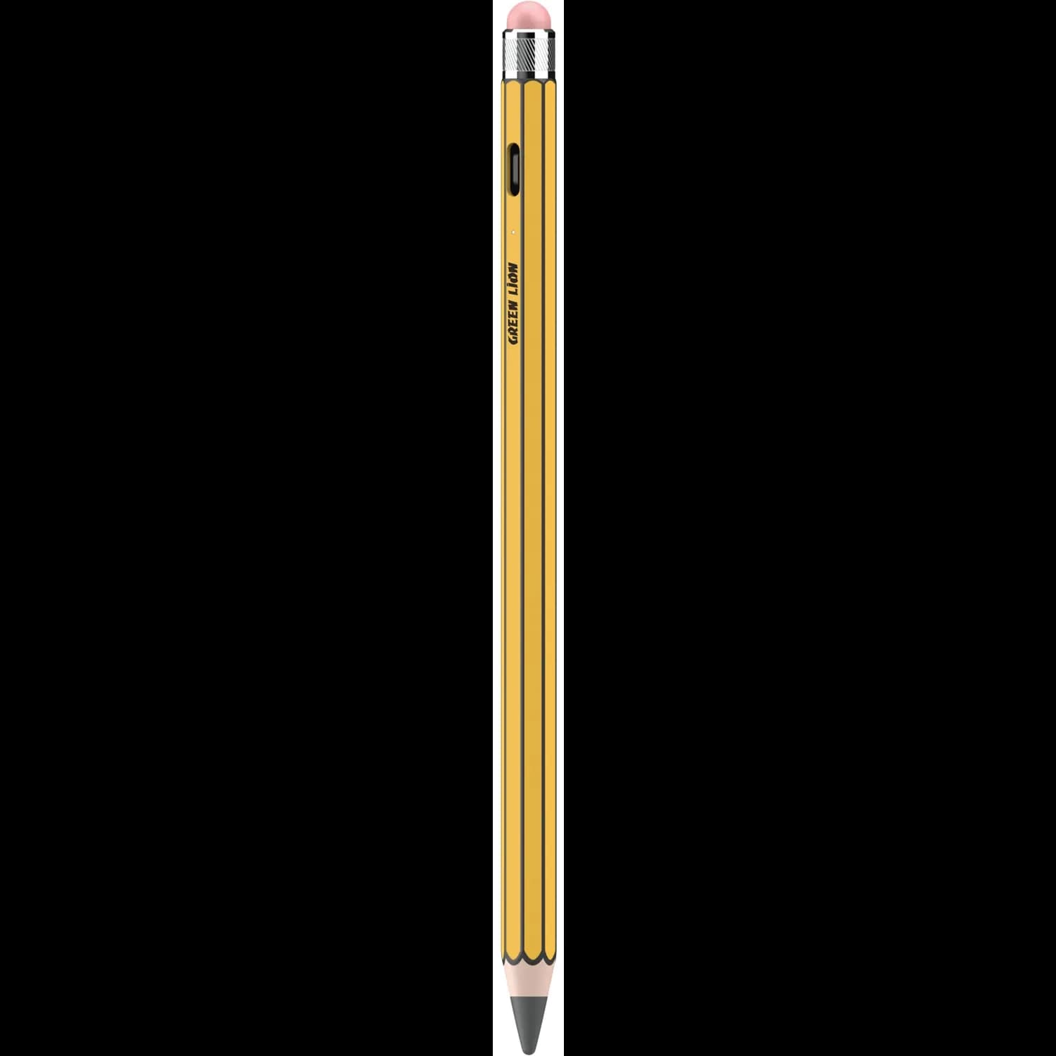 Green Lion Stylus Pencil Vintage - 2 in 1, Yellow 1 Green Lion Stylus Pencil Vintage - 2 in 1, Yellow 1