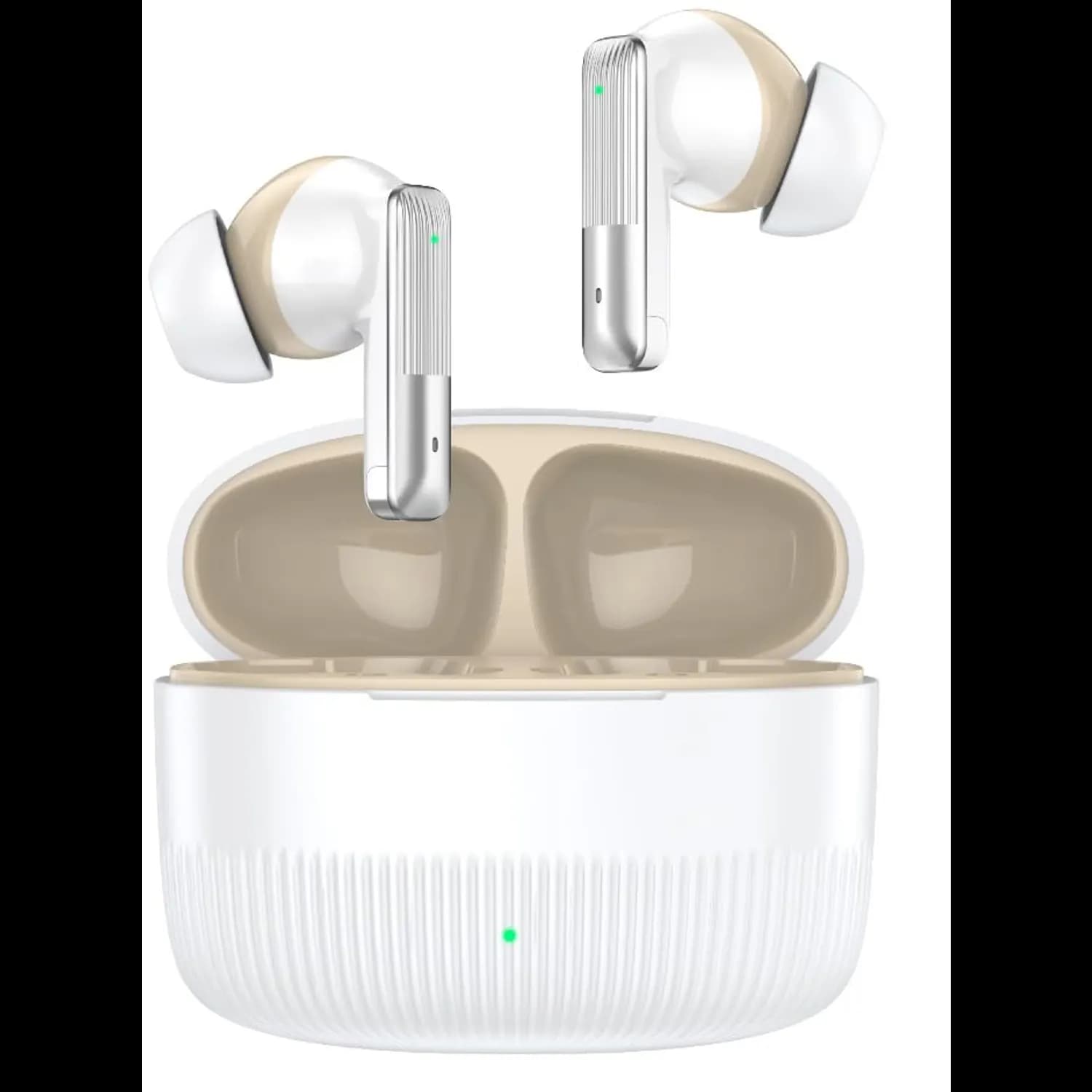 Green Lion True Wireless Earbuds Vancouver - Bluetooth 6.0, White — Black 6