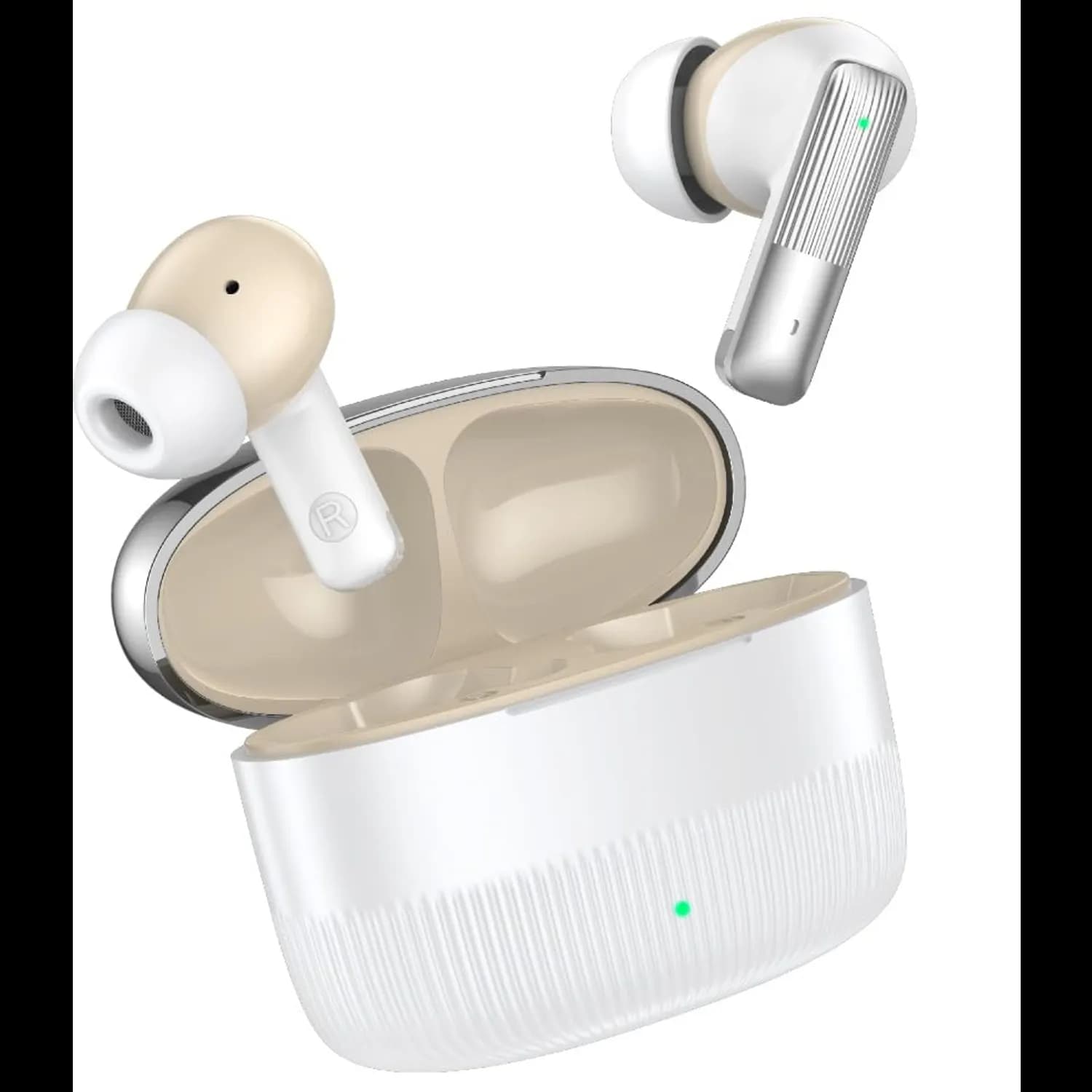 Green Lion True Wireless Earbuds Vancouver - Bluetooth 6.0, White — Black 2