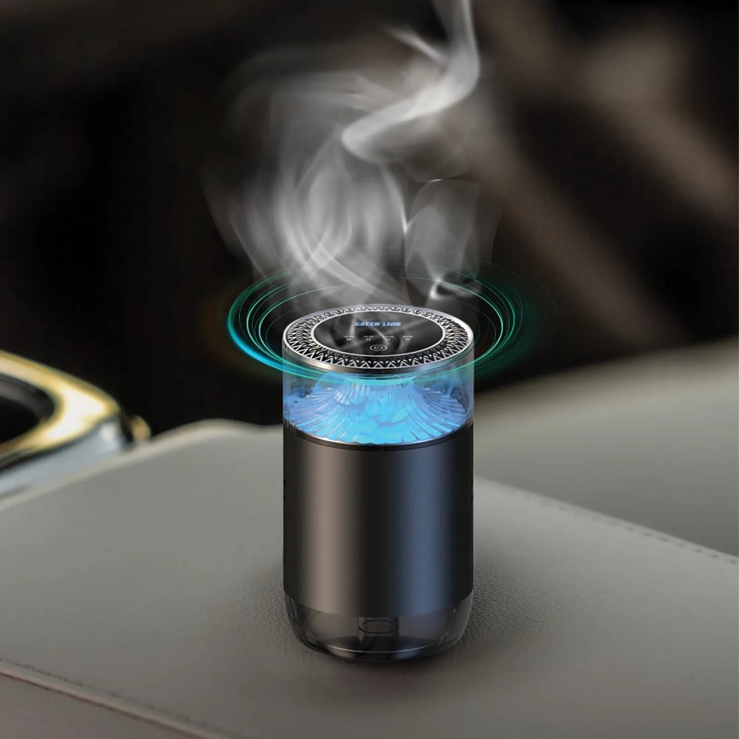 Green Lion Veloura Diffuser Oil - 8ml, Rechargeable, Black 2