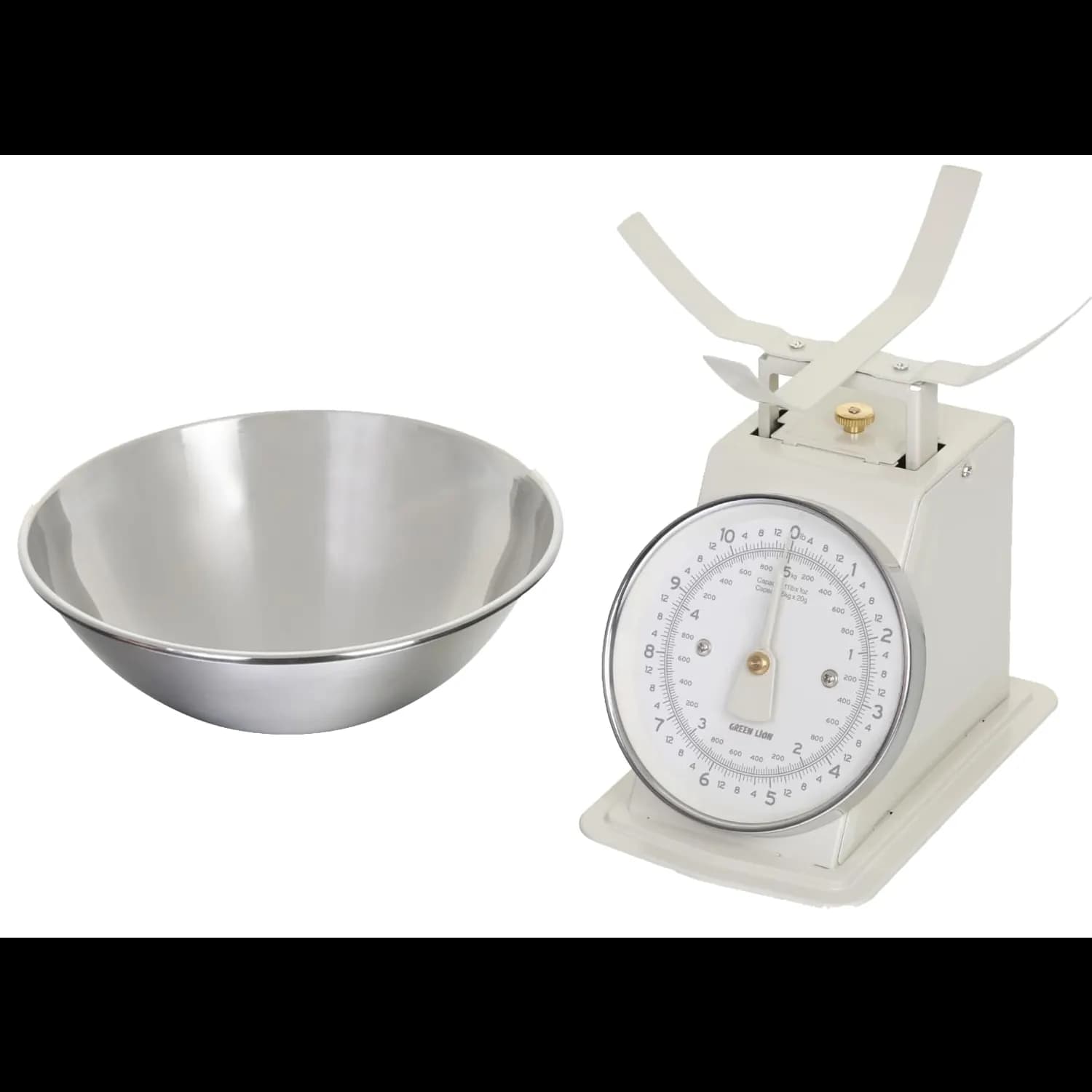 Green Lion Kitchen Scale - 5kg Analog, Cream 4