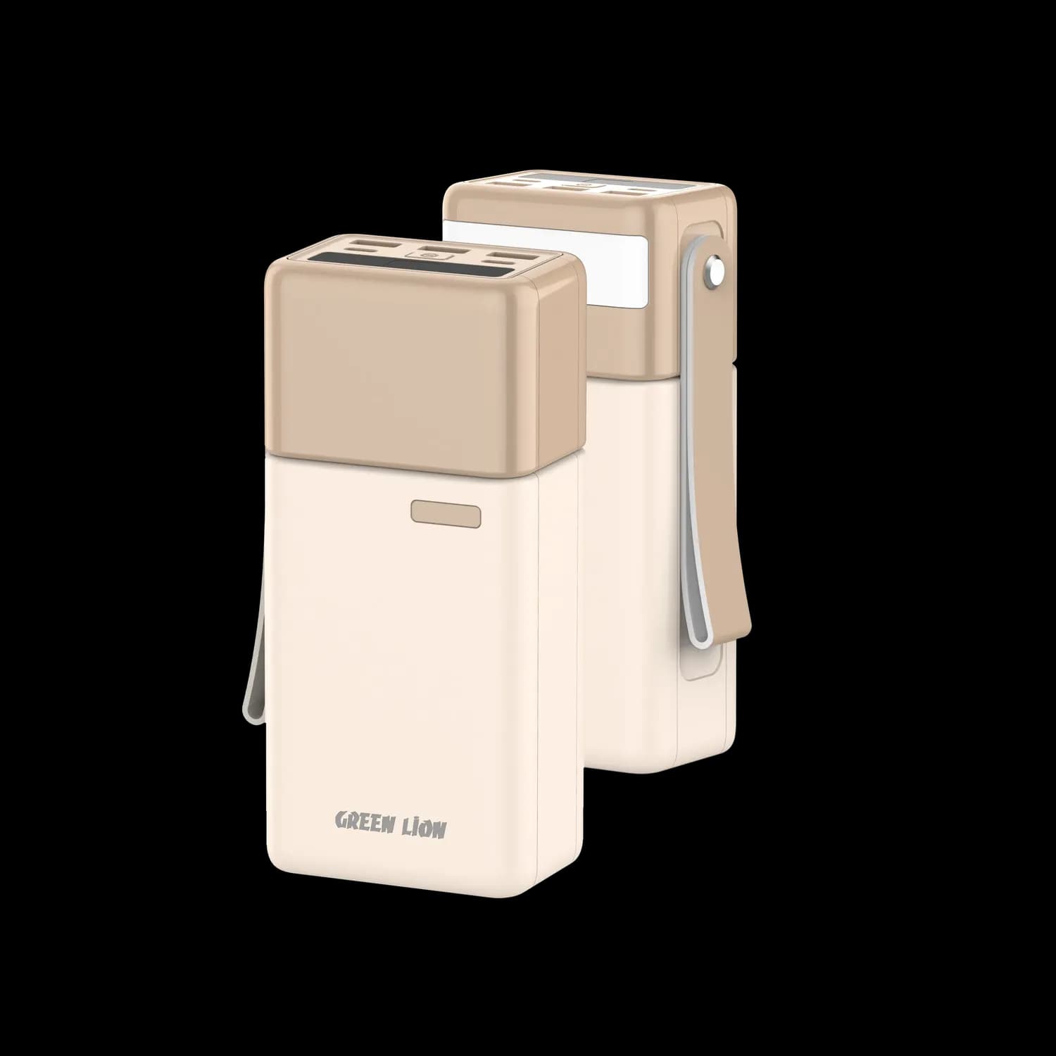 Green Lion Power Bank Voyager 60 - 60000mAh PD 20W, Beige 1 Green Lion Power Bank Voyager 60 - 60000mAh PD 20W, Beige 1