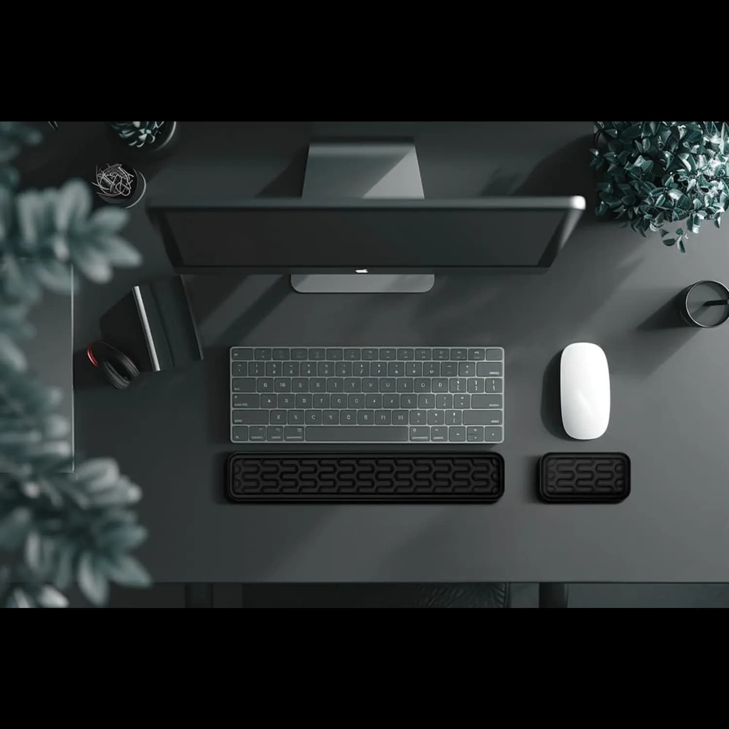Green Lion Wrist Pad - Ultra Soft Memory Foam, Black 2