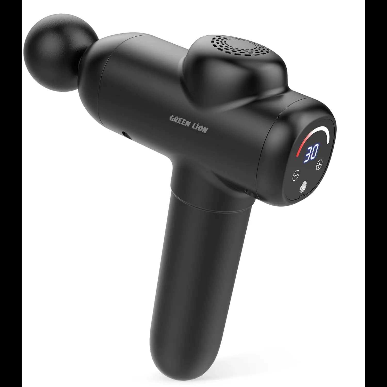Green Lion Massage Gun - 6 Heads, Black 4