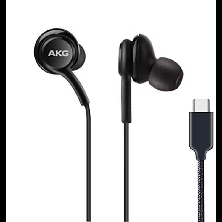 Samsung Earphones EO-IC100 - USB Type-C, Sound by AKG, Black