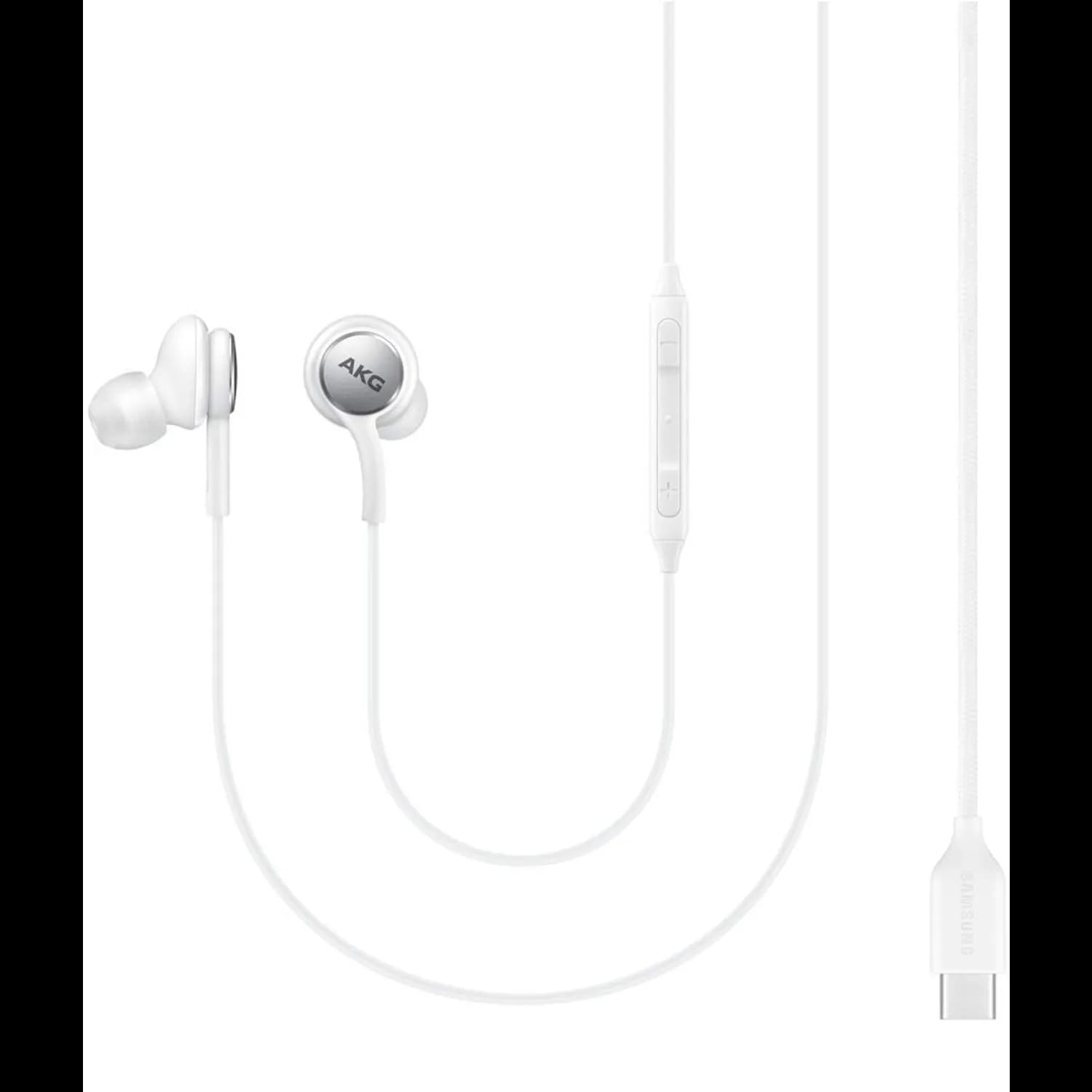 Samsung Wired Earphones EO-IC100 - Type C, White — White 1 Samsung Wired Earphones EO-IC100 - Type C, White — White 1