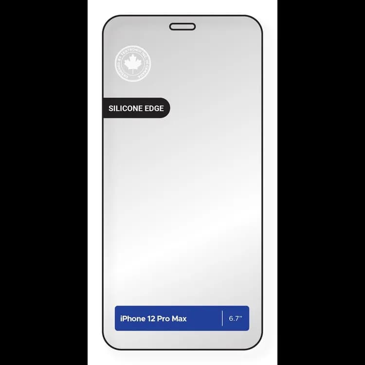Levelo Anti-Static Clear Silicone Edge Tempered Screen Protector