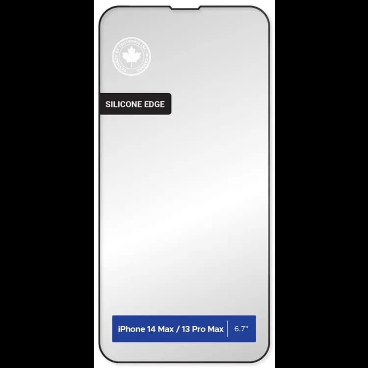 Levelo Anti-Static Clear Silicone Edge Tempered Screen Protector