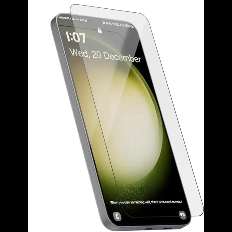 Levelo Clear Glass 2.5D Silk Print HD Screen Protector
