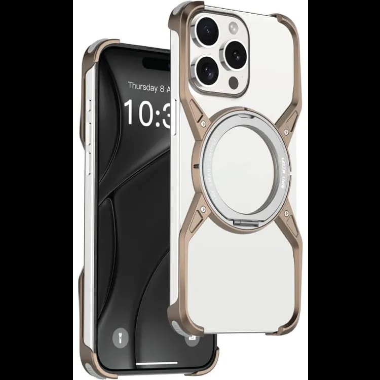 Green Lion Case for iPhone 16 Pro - MagSafe Compatible, Kickstand, Desert Titanium — Green 1 Green Lion Case for iPhone 16 Pro - MagSafe Compatible, Kickstand, Desert Titanium — Green 1